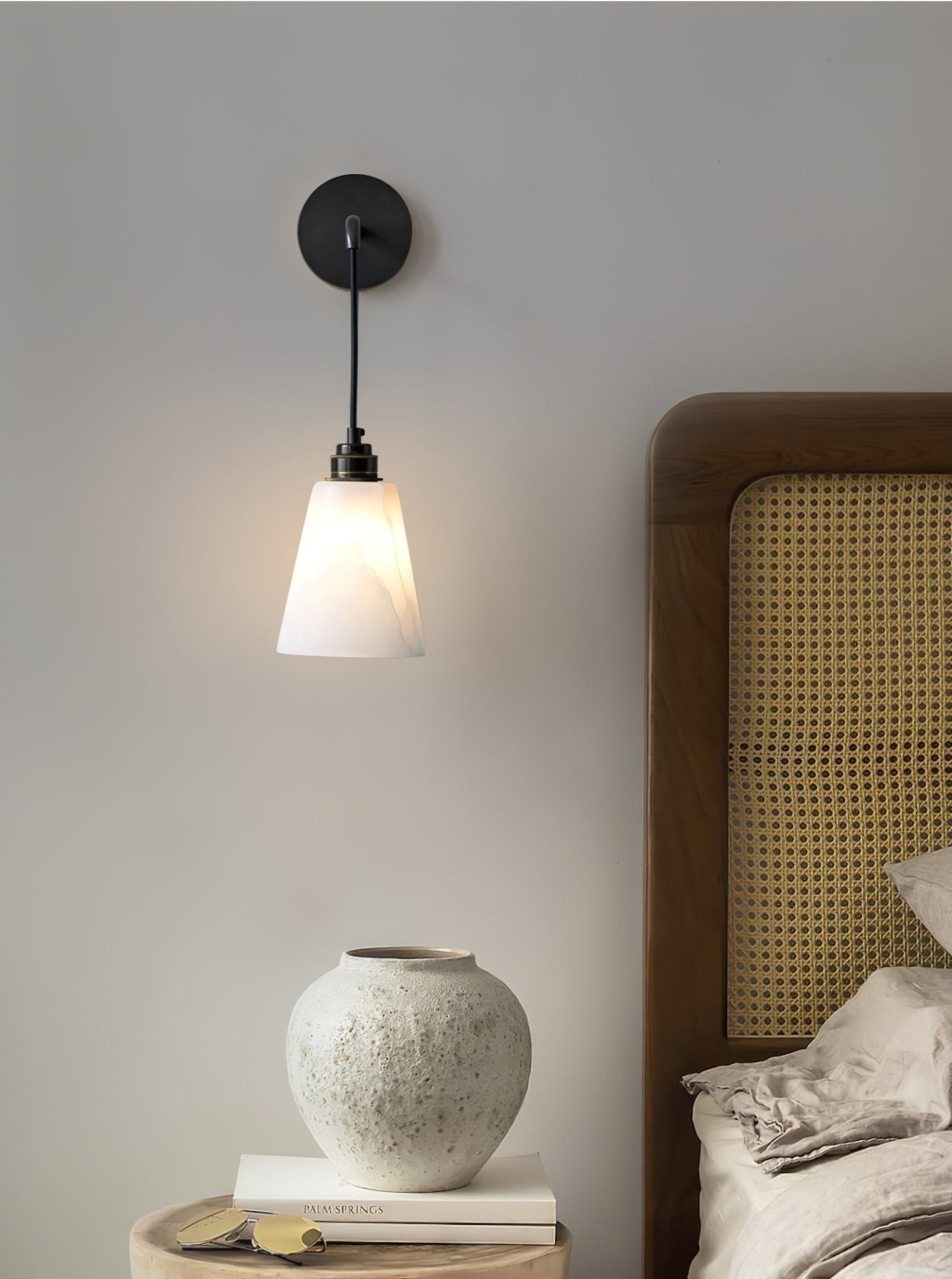 Alba Alabaster Wall Pendant Light - Blowlighting