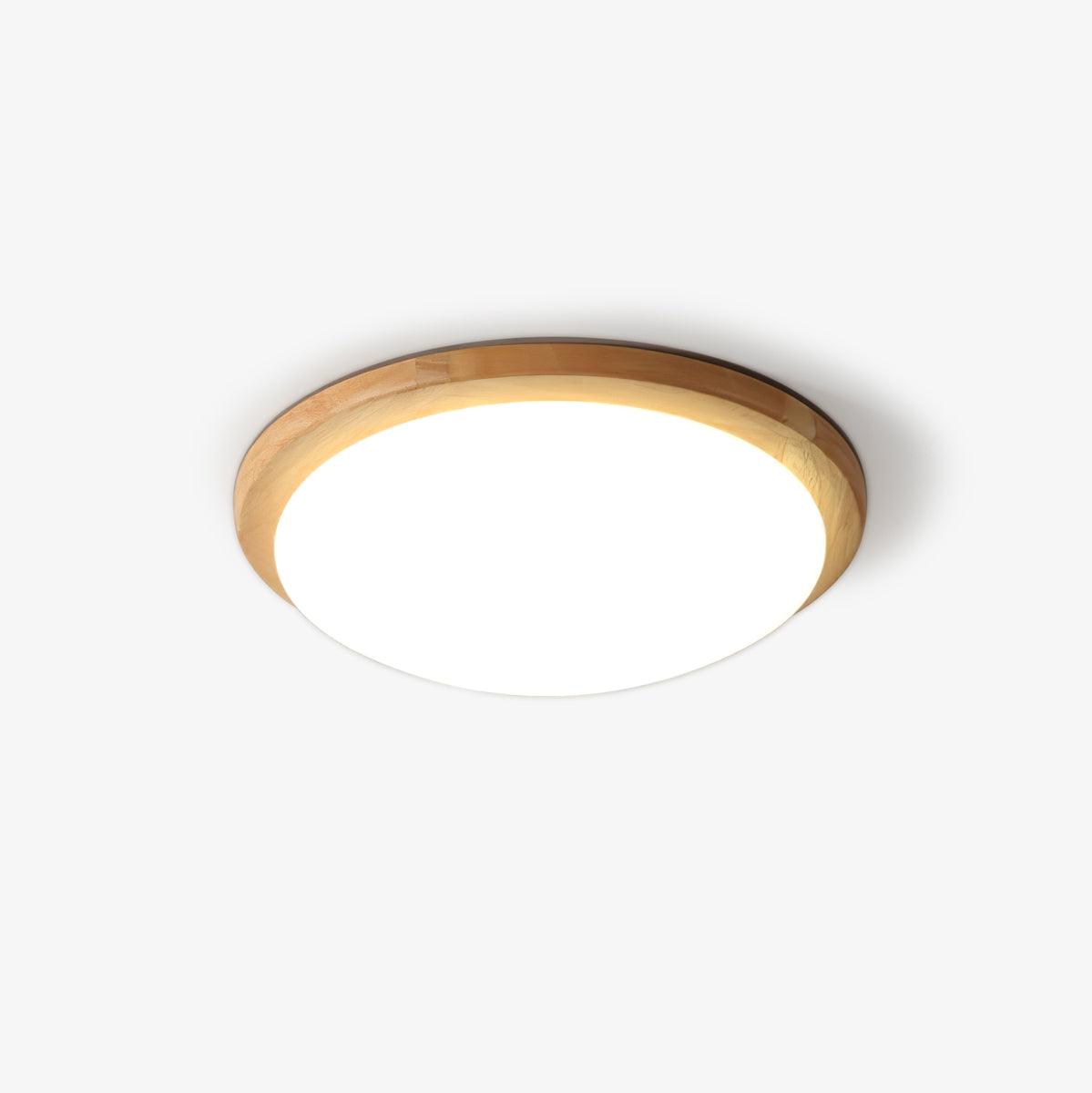 Drum Wood Ceiling Lamp - Blowlighting