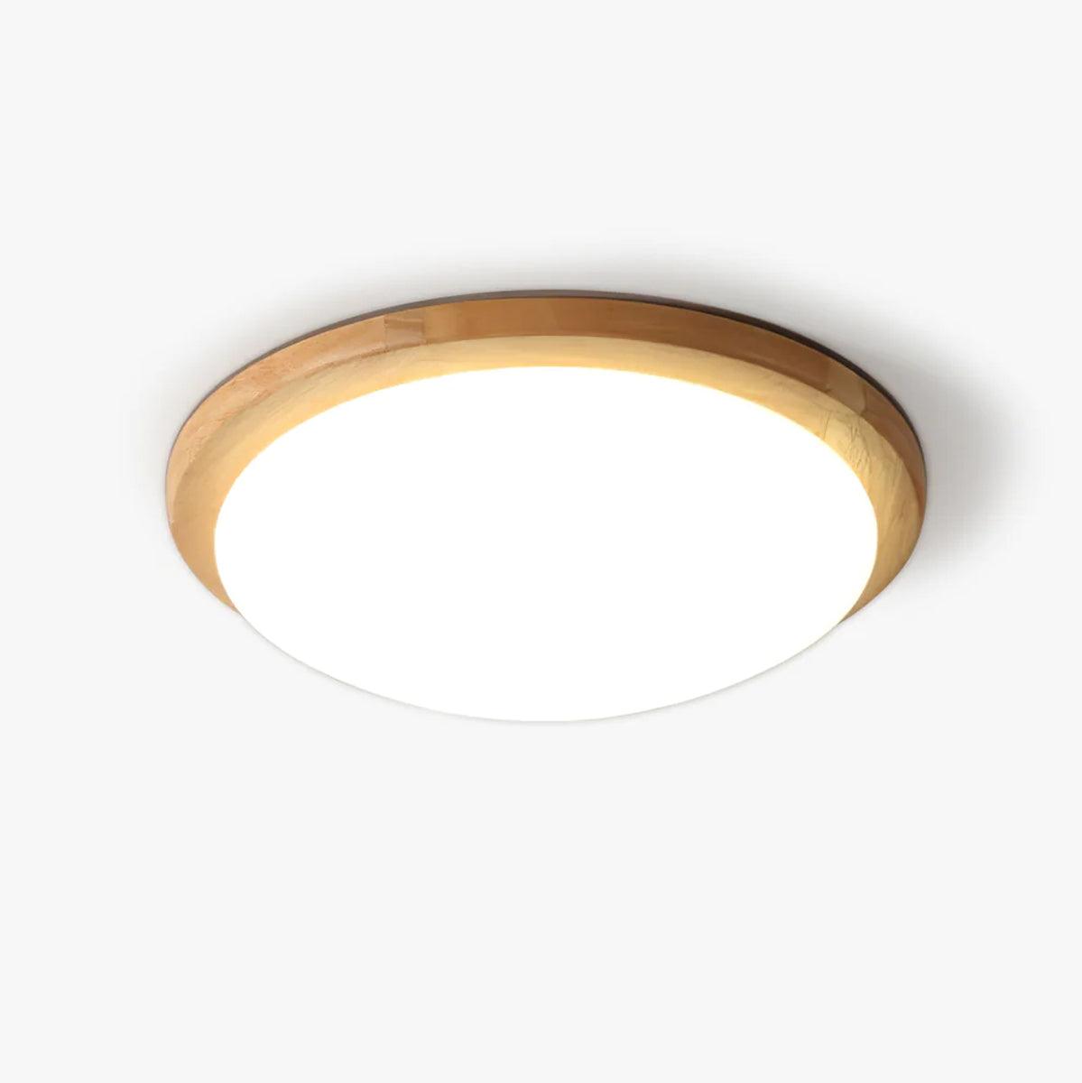 Drum Wood Ceiling Lamp - Blowlighting