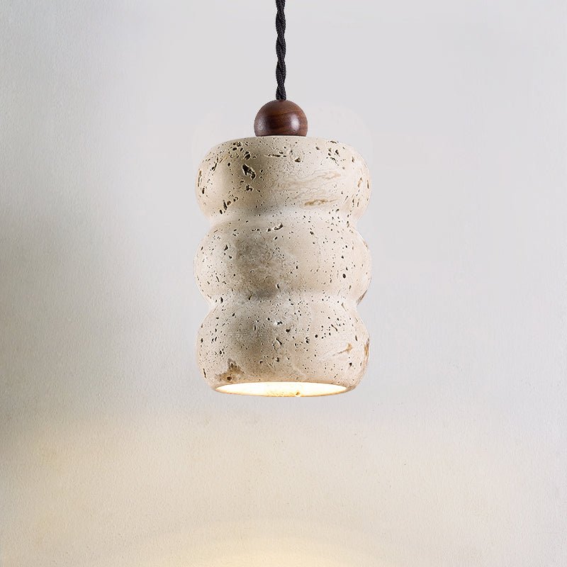 Dune Pebble Travertine Pendant Light - Vakkerlight