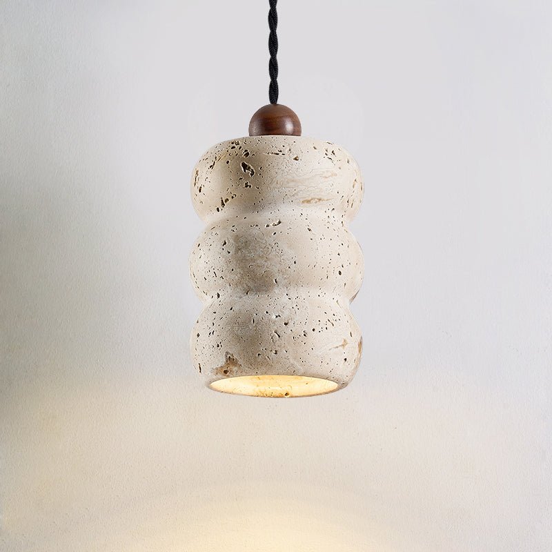 Dune Pebble Travertine Pendant Light - Vakkerlight