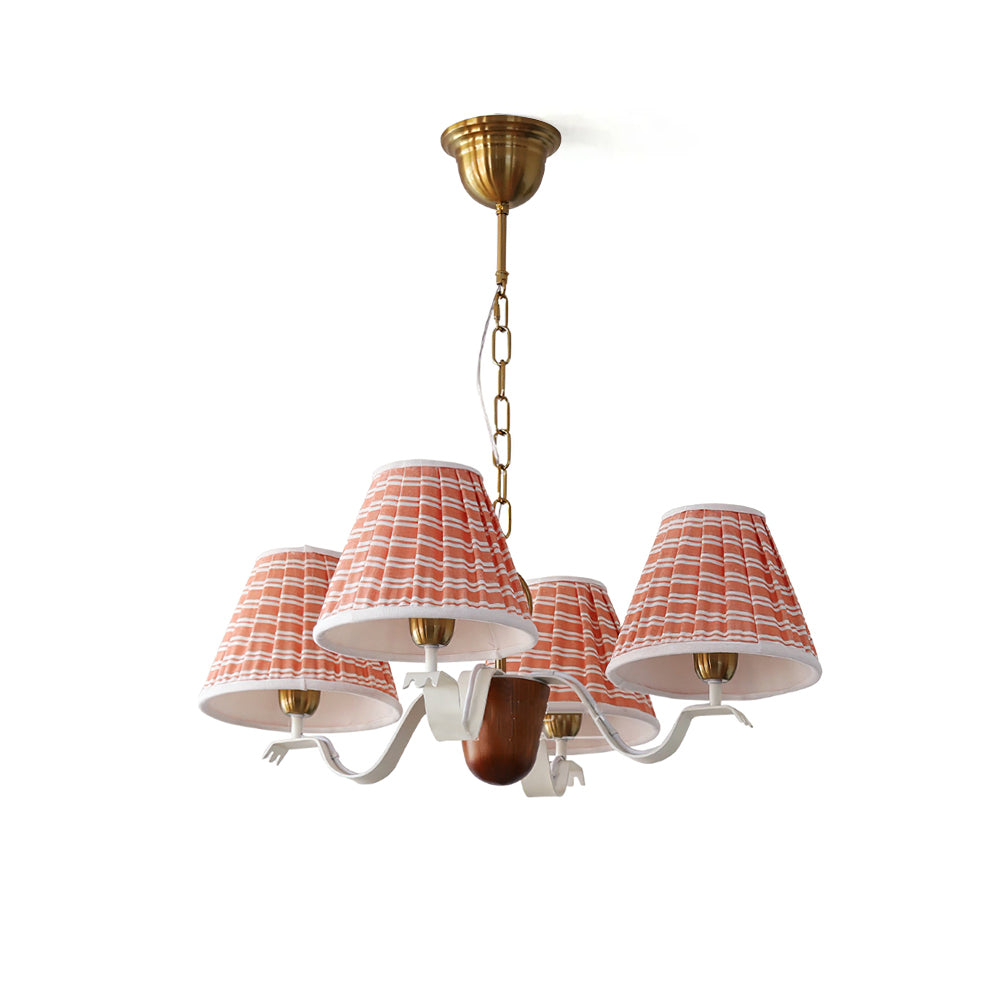 Dunnock Vintage Fabric Chandelier