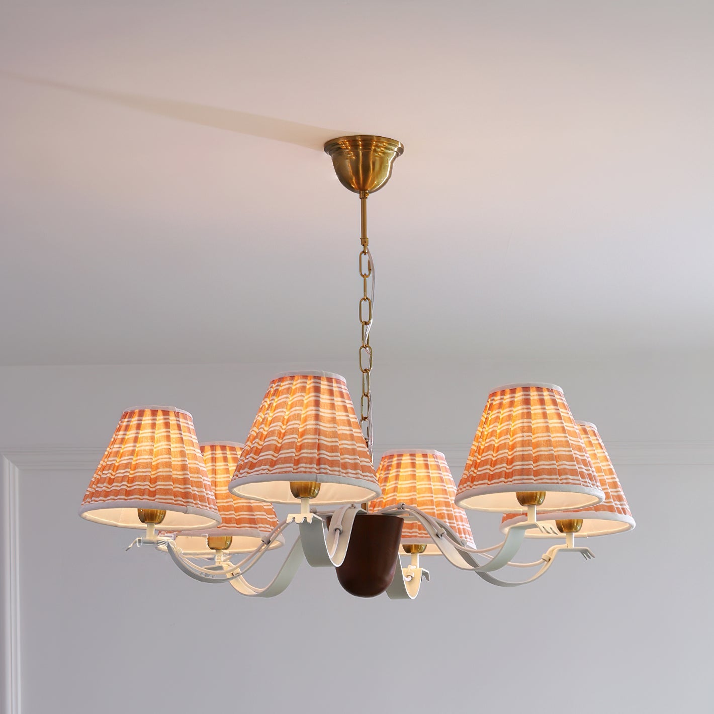 Dunnock Vintage Fabric Chandelier