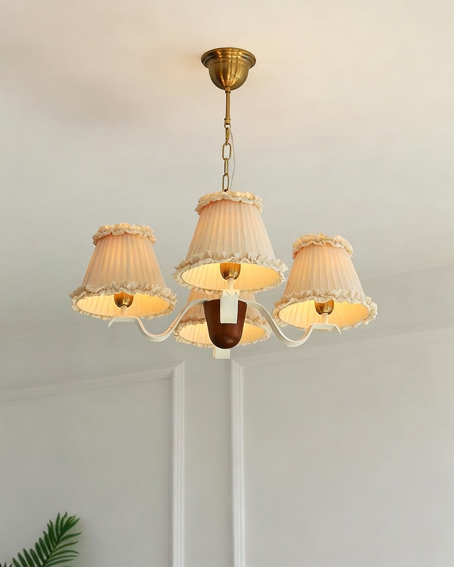 Dunnock Vintage Fabric Chandelier