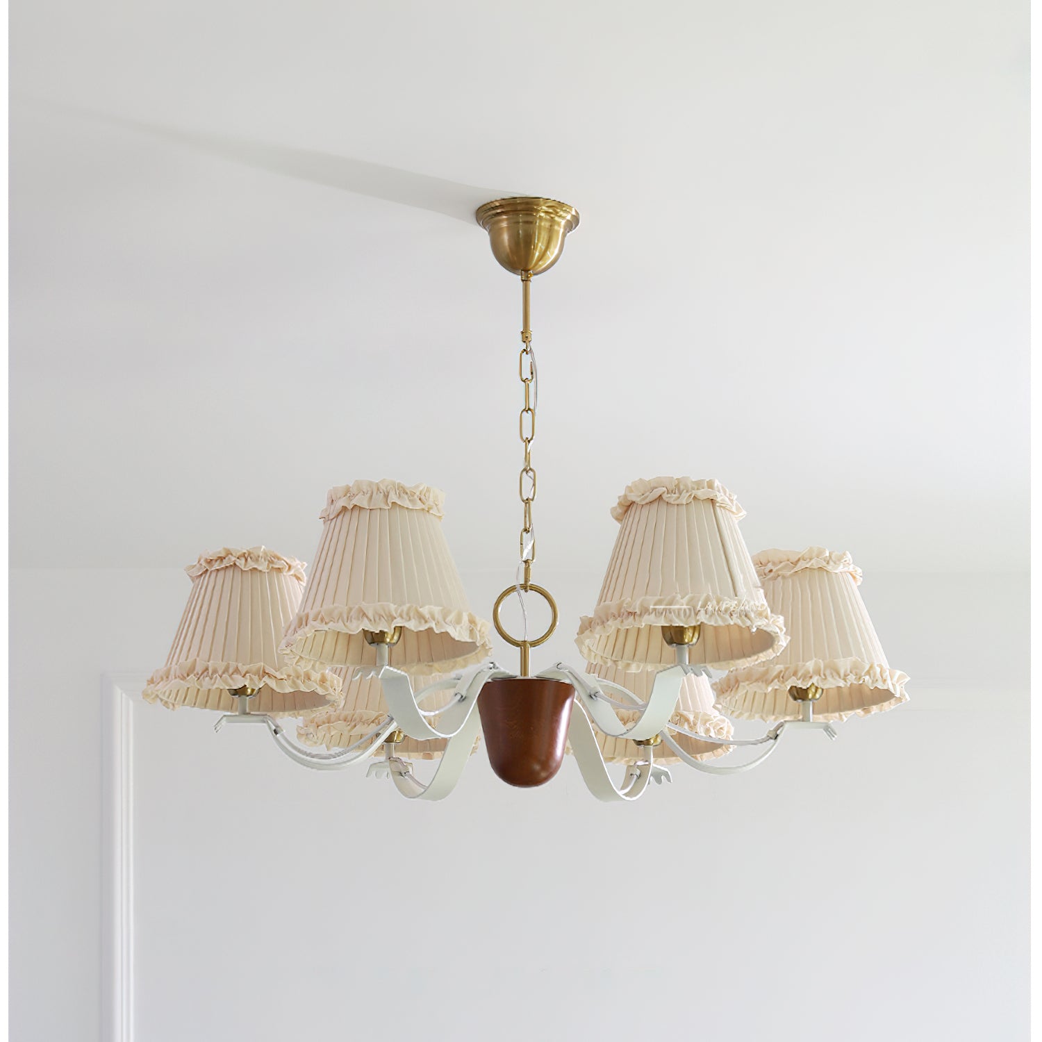 Dunnock Vintage Fabric Chandelier