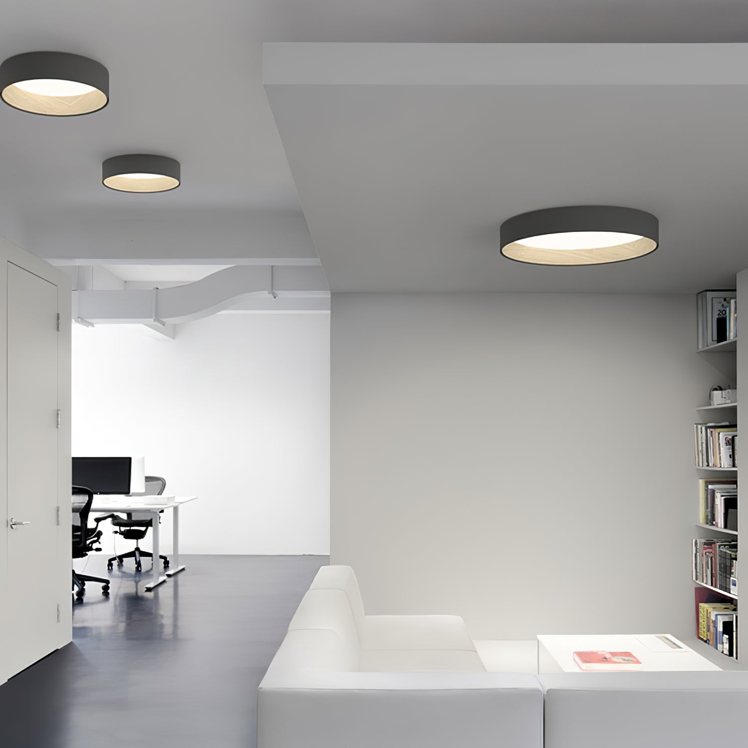 Duo Round Ceiling Lamp - Blowlighting