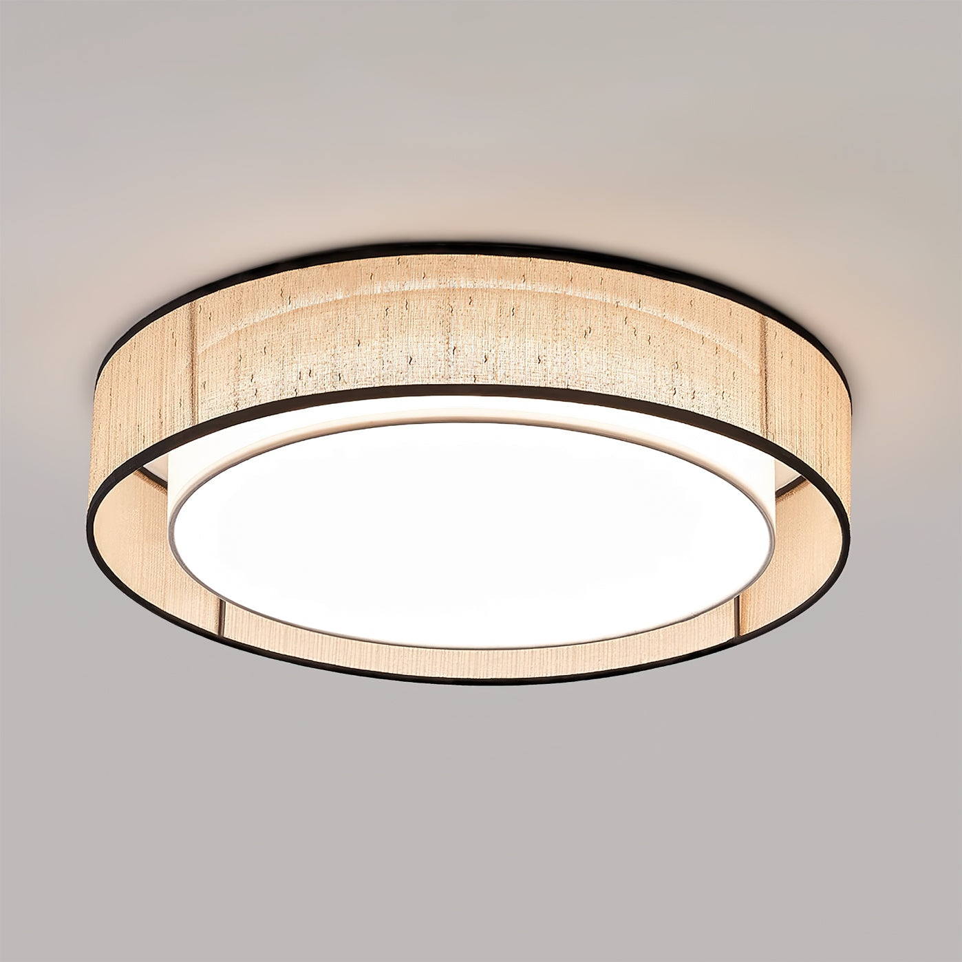 Duolla Wabi-Sabi Fabric Ceiling Light