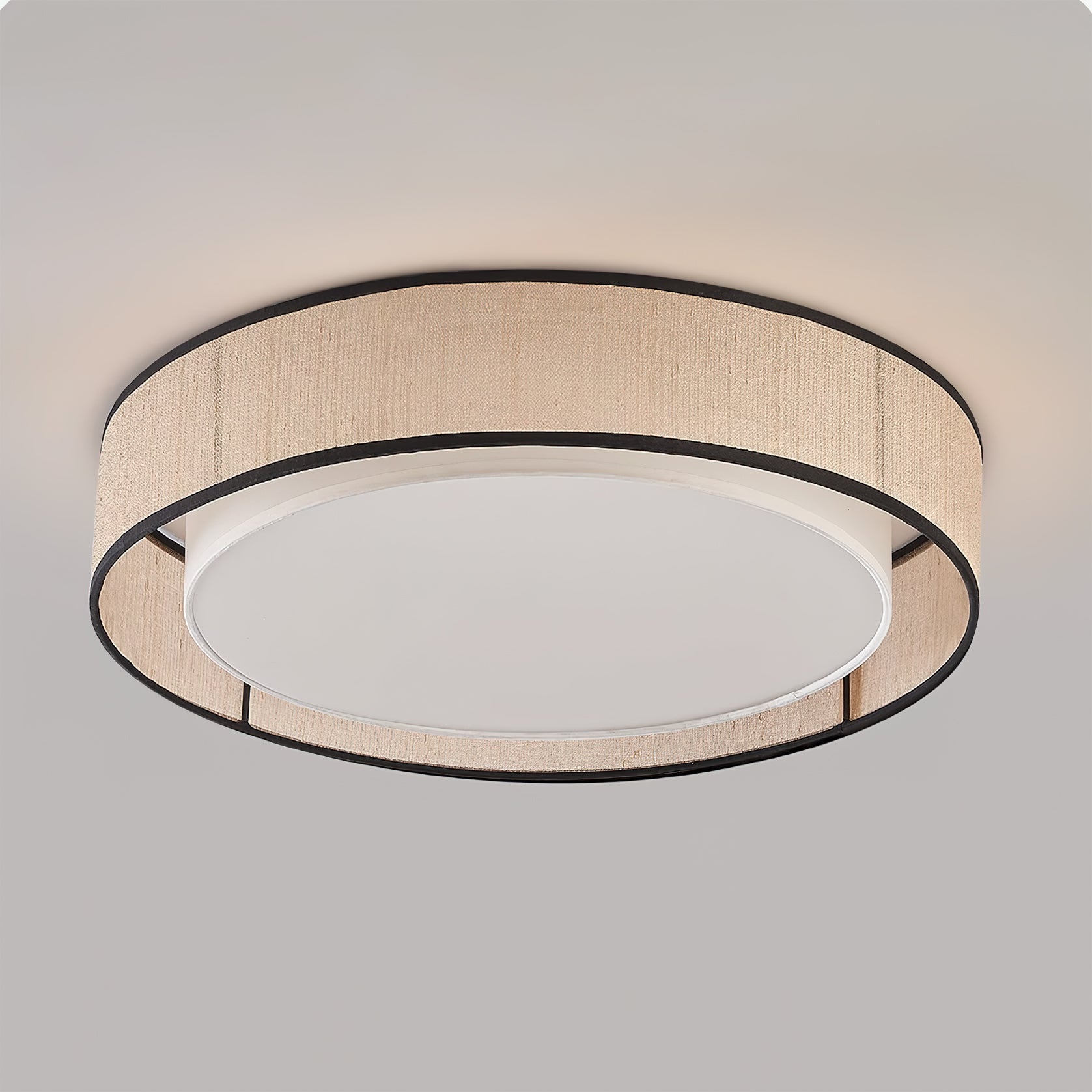 Duolla Wabi-Sabi Fabric Ceiling Light