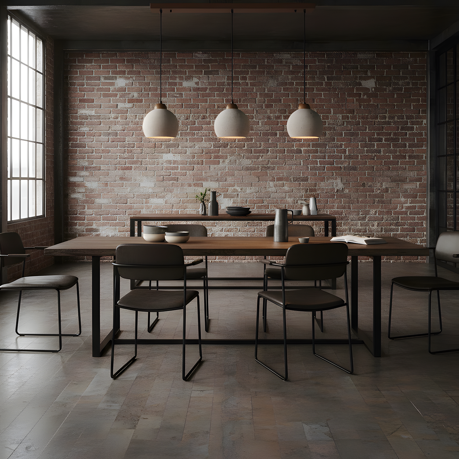 Earthform Minimalist Travertine Pendant Light