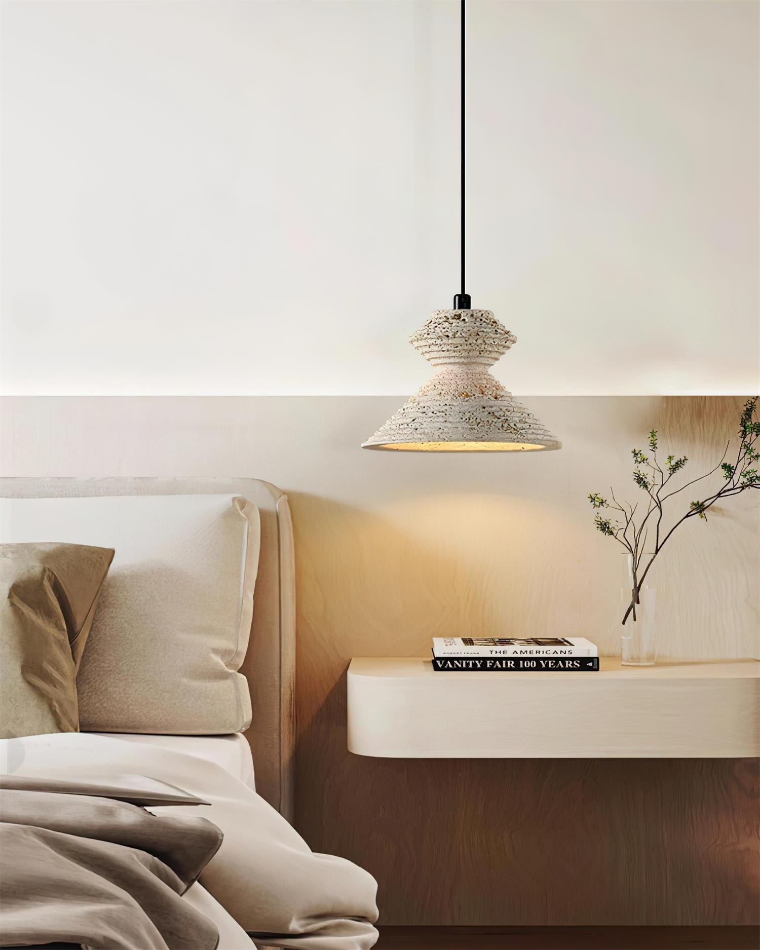 Earthwave Scandinavian Travertine Pendant Light