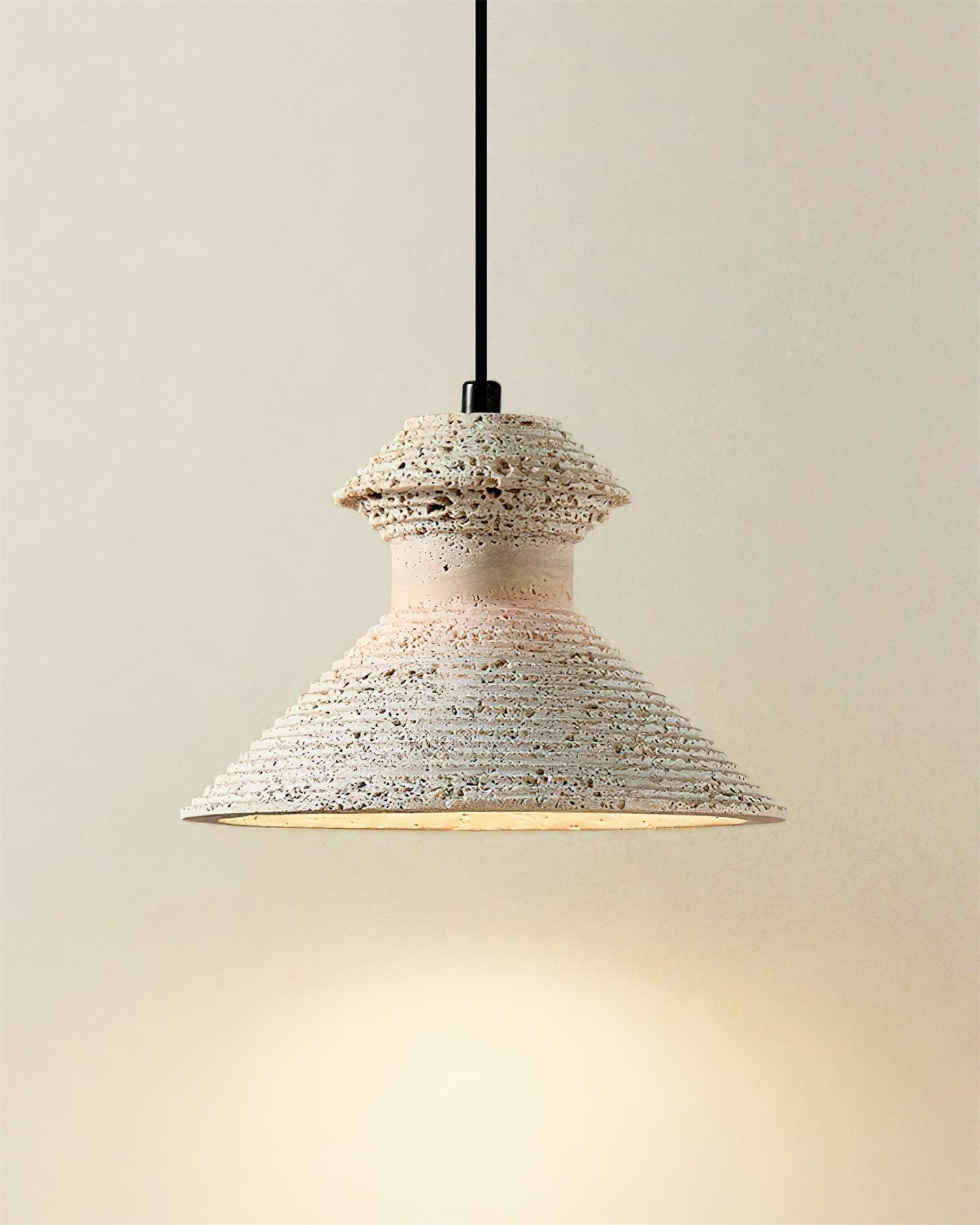 Earthwave Scandinavian Travertine Pendant Light