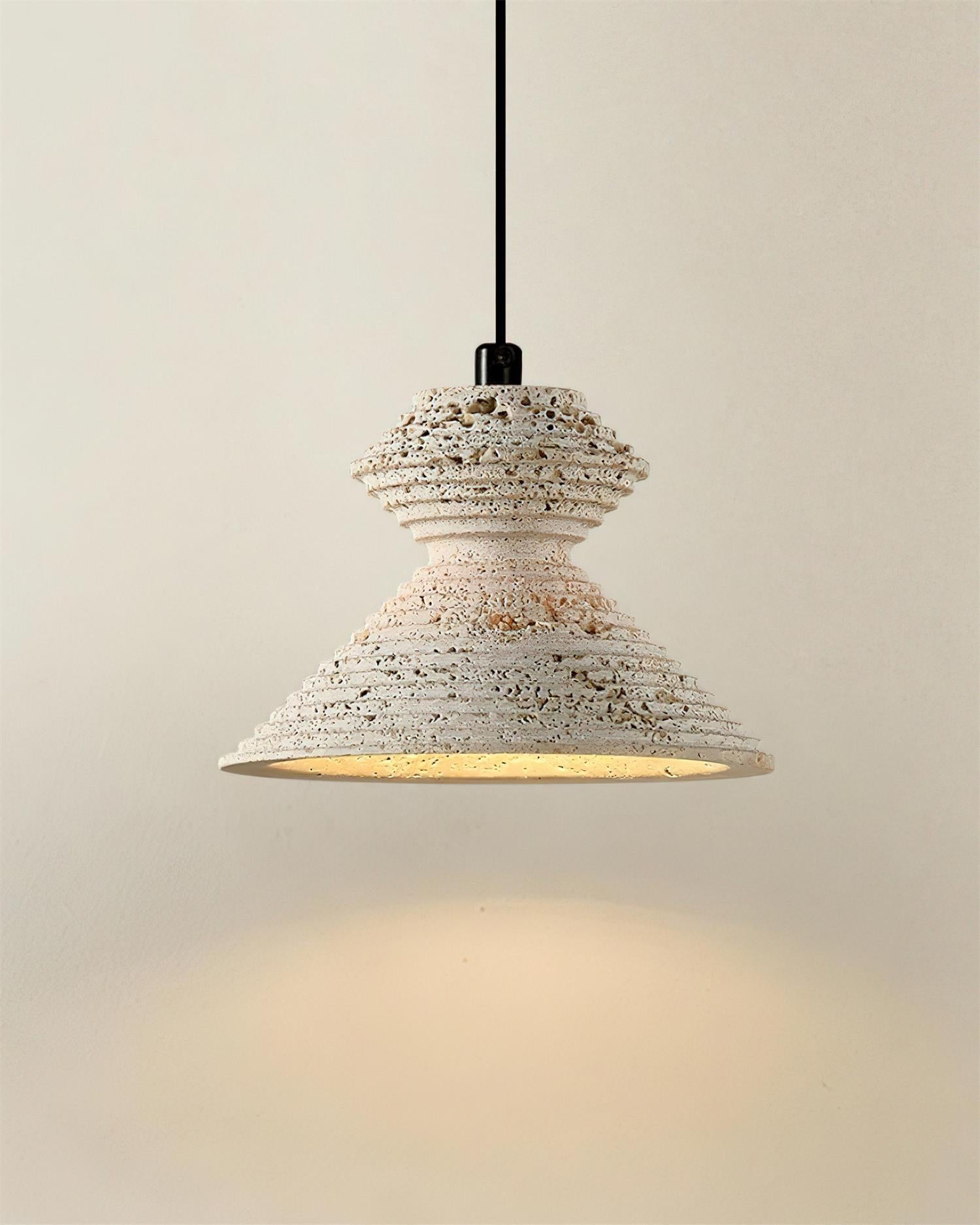 Earthwave Scandinavian Travertine Pendant Light
