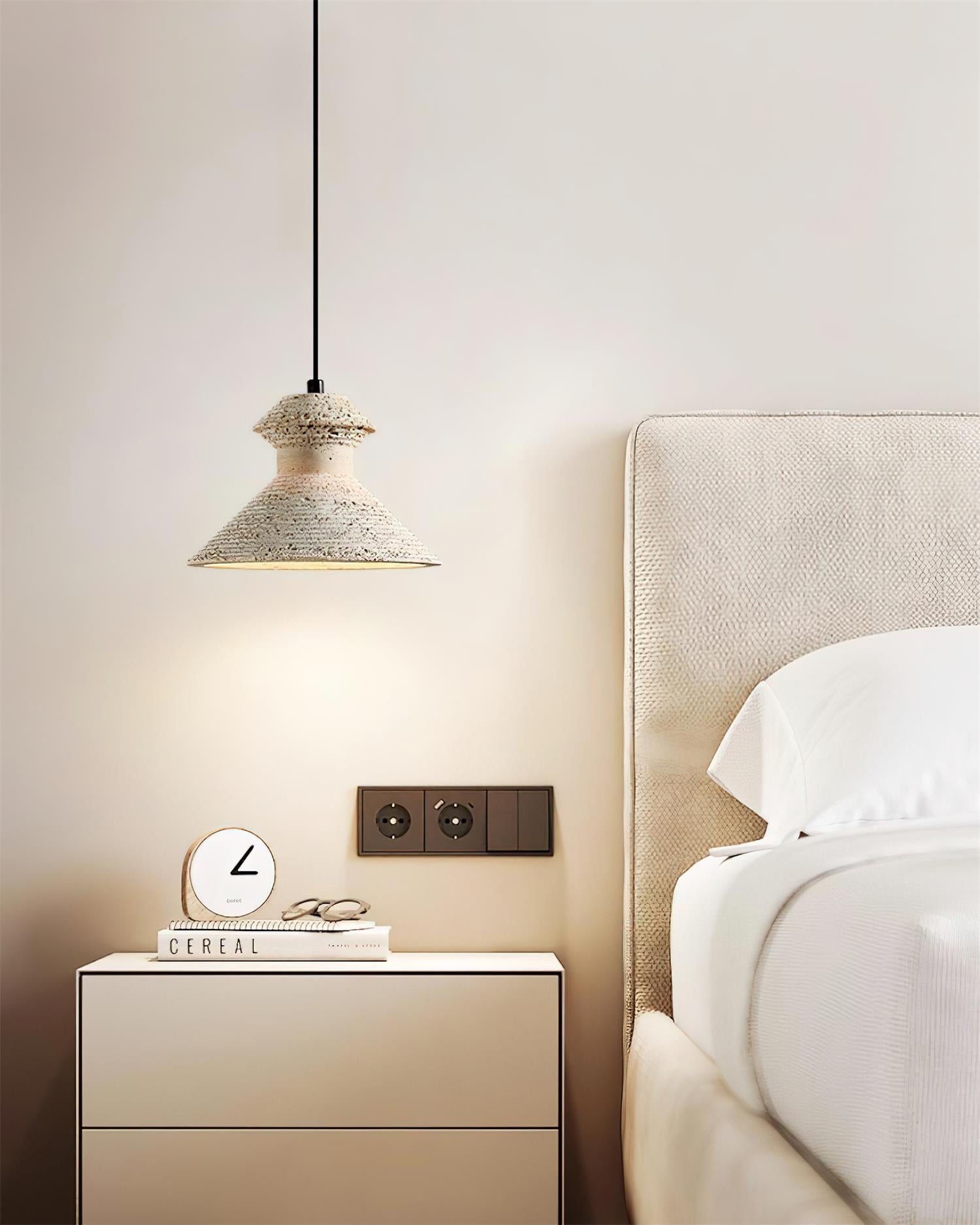 Earthwave Scandinavian Travertine Pendant Light