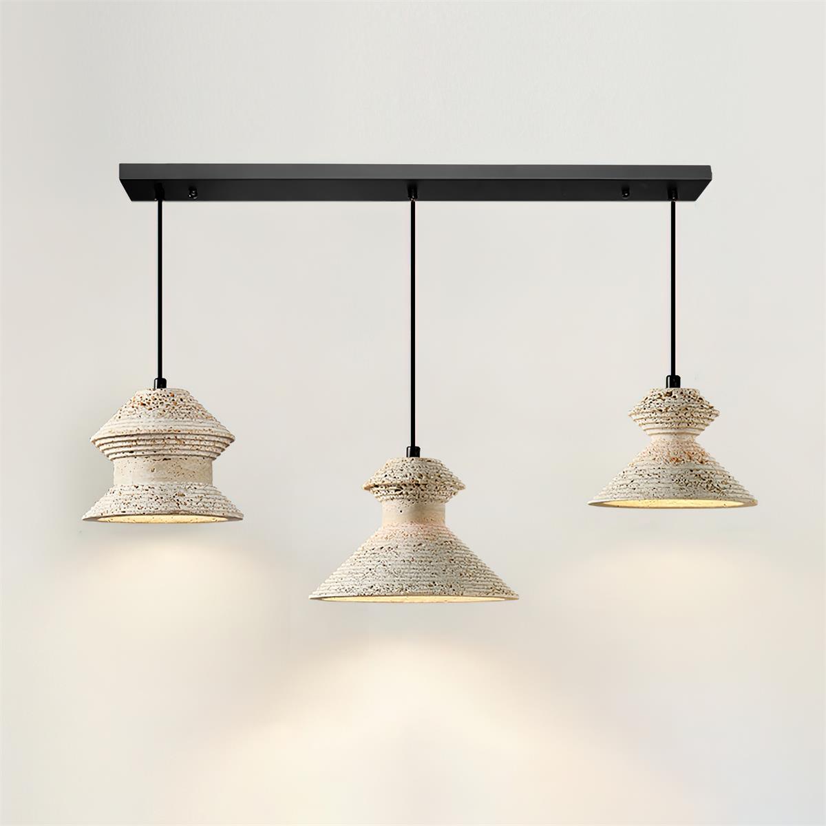 Earthwave Scandinavian Travertine Pendant Light