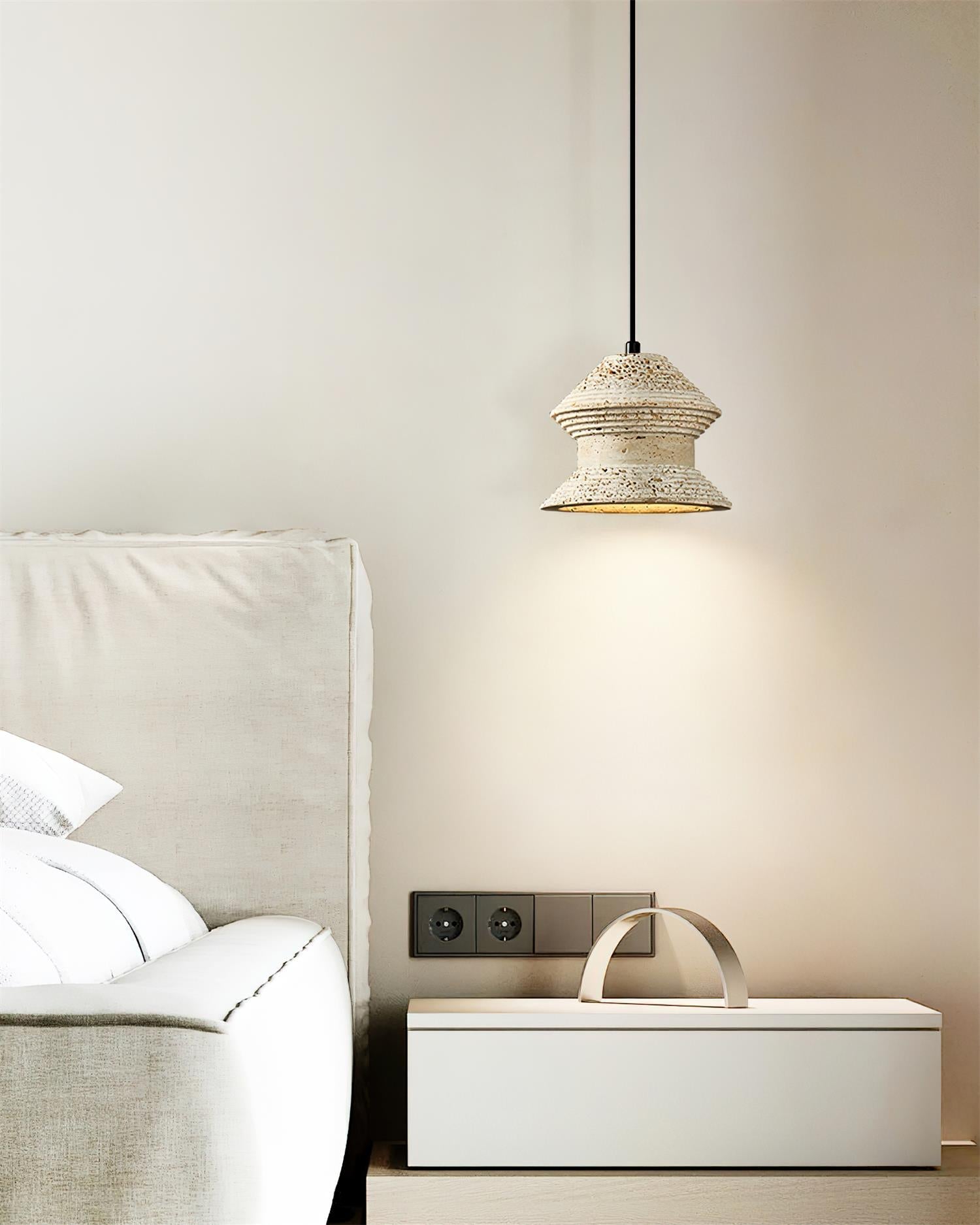 Earthwave Scandinavian Travertine Pendant Light