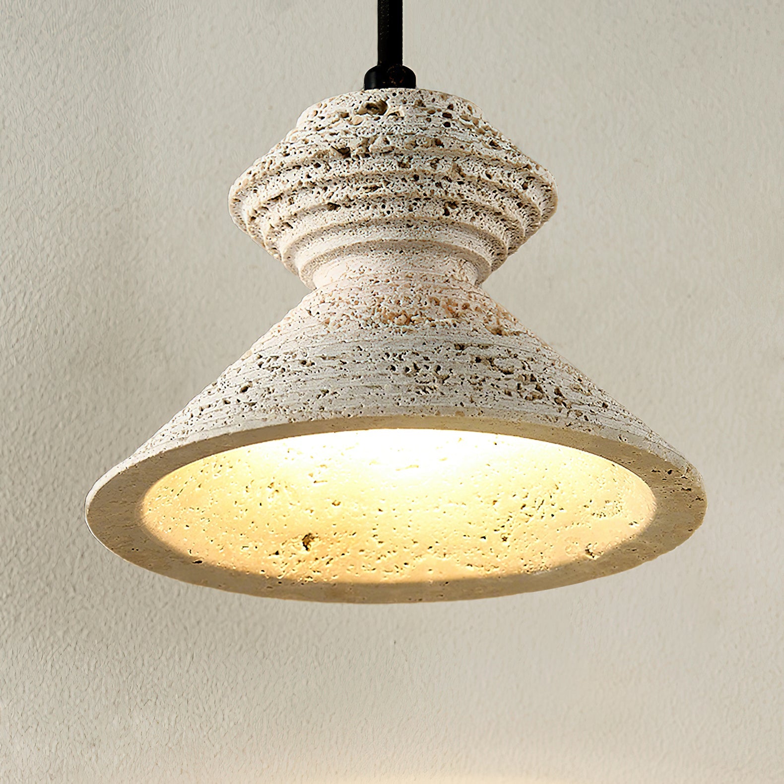 Earthwave Scandinavian Travertine Pendant Light