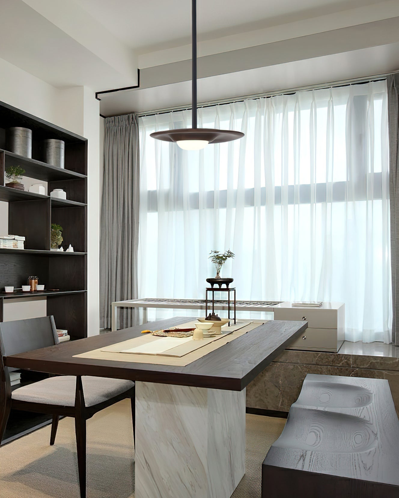 Cesilis Wood Pendant Light - Blowlighting