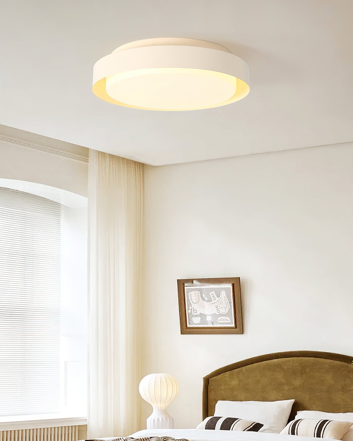 Ebern Minimalist Glass Ceiling Light