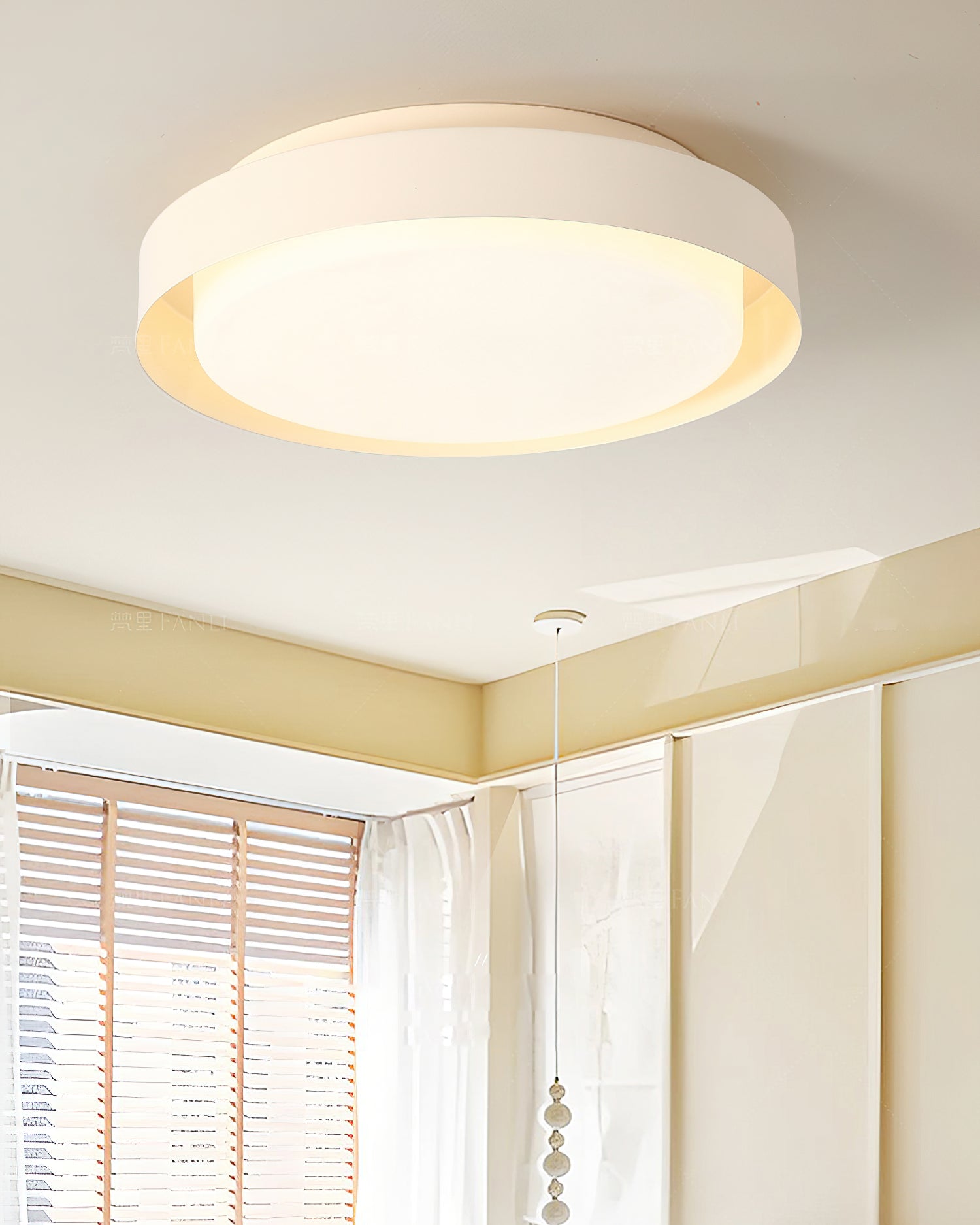 Ebern Minimalist Glass Ceiling Light