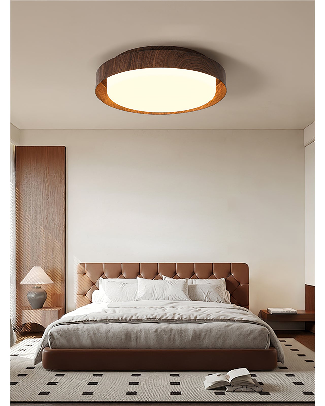 Ebern Minimalist Glass Ceiling Light