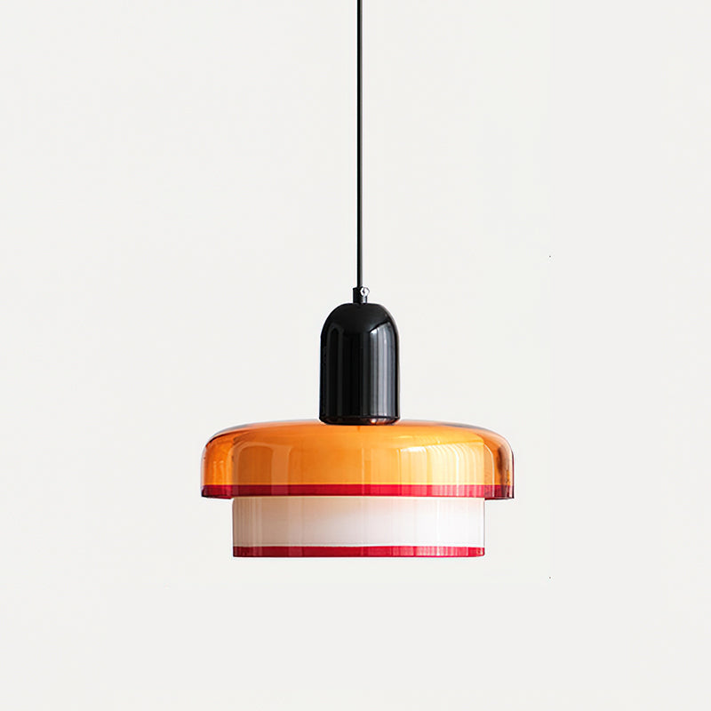 Ebern Modern Glass Pendant Light