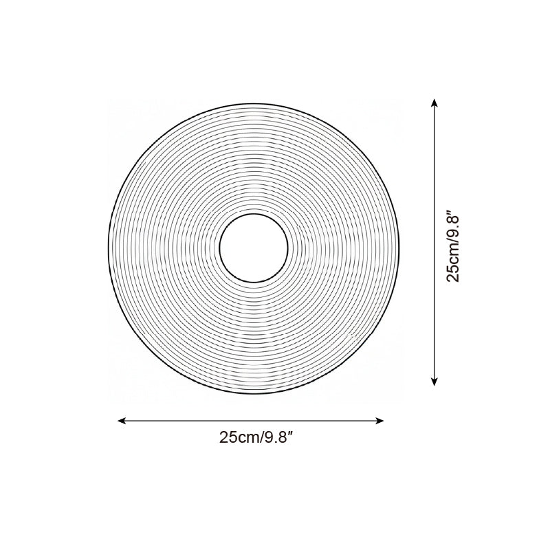 Echo Coil Modern Resin Wall Light