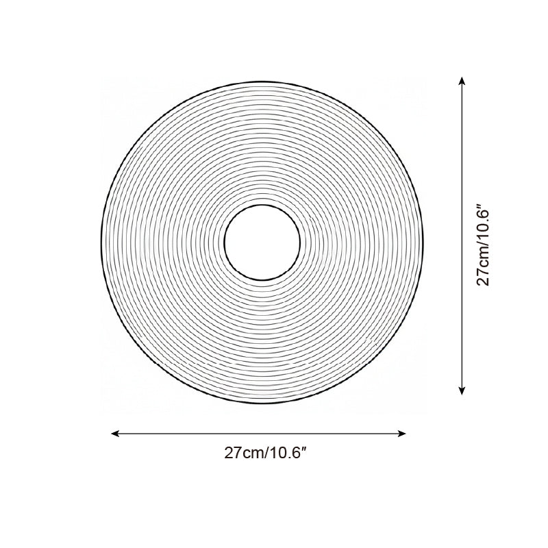 Echo Coil Modern Resin Wall Light
