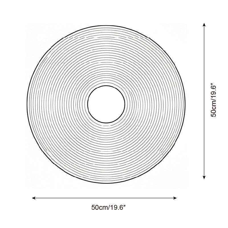 Echo Coil Modern Resin Wall Light