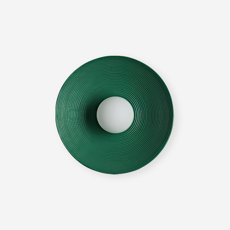 Echo Coil Modern Resin Wall Light