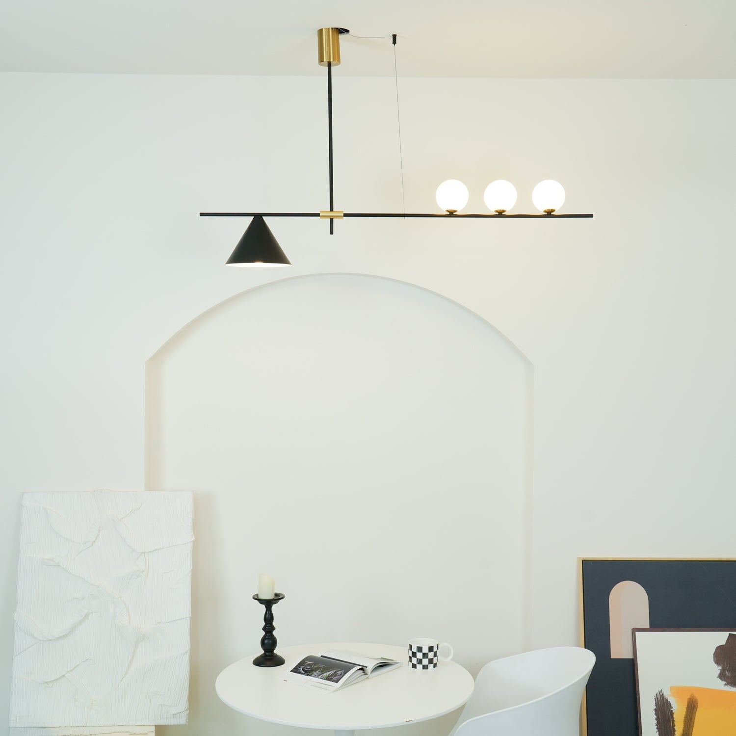 Eclipse Linear Suspension Light - Blowlighting