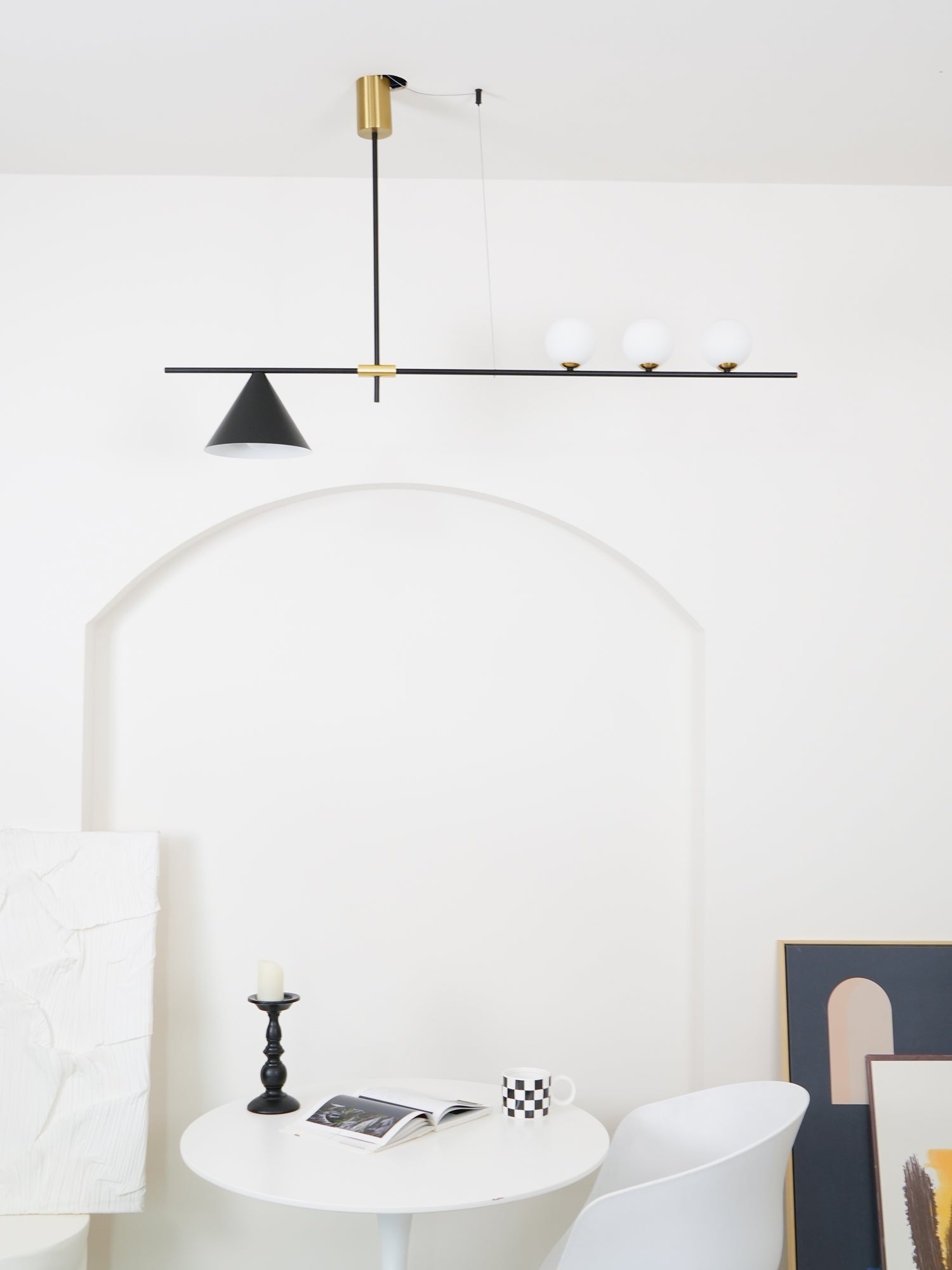 Eclipse Linear Suspension Light - Blowlighting