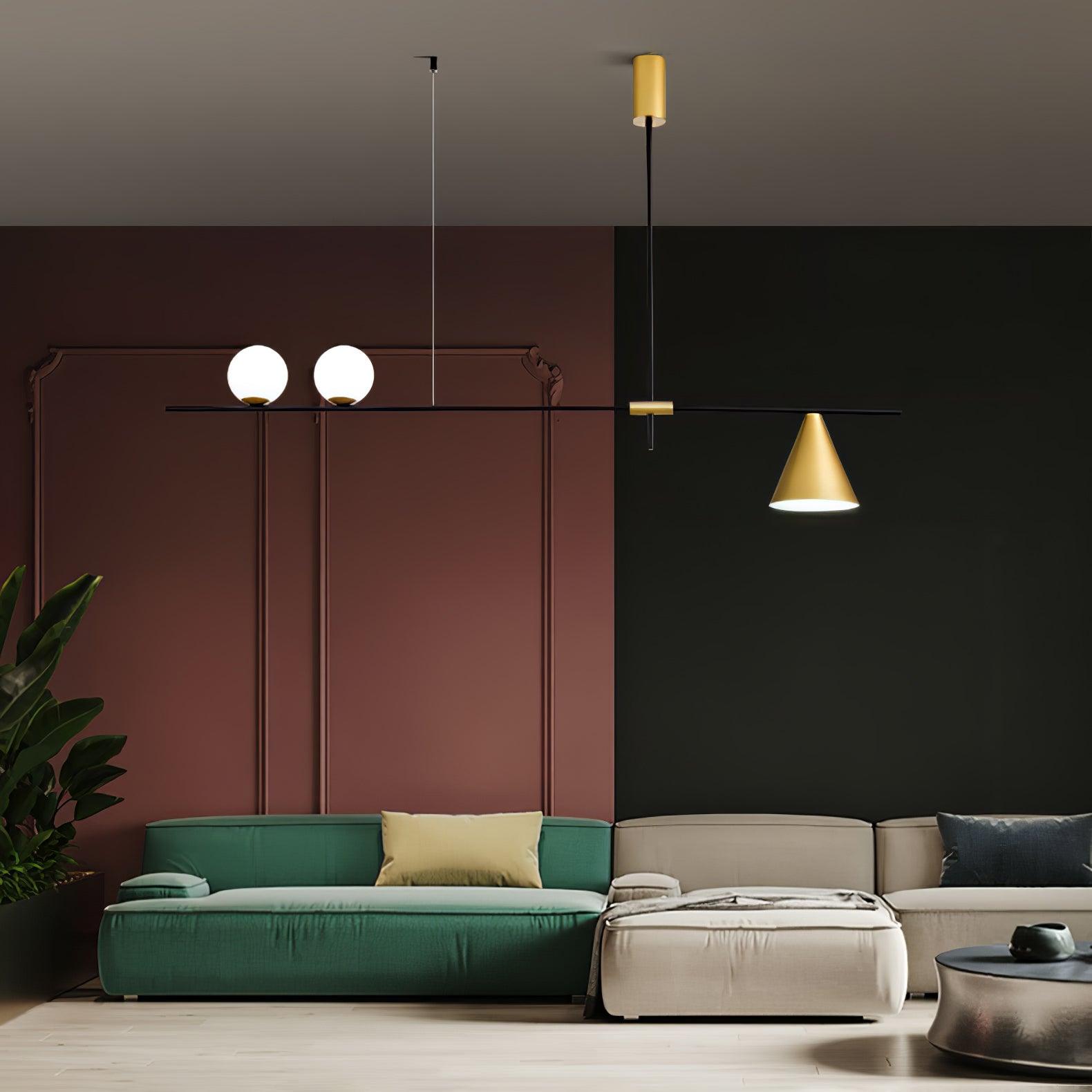 Eclipse Linear Suspension Light - Blowlighting