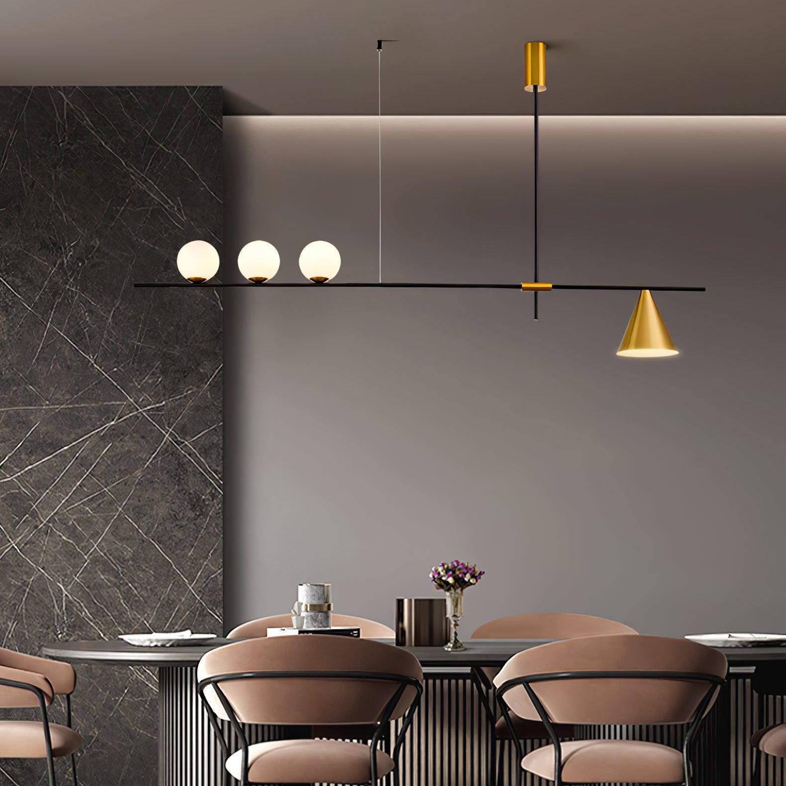 Eclipse Linear Suspension Light - Blowlighting