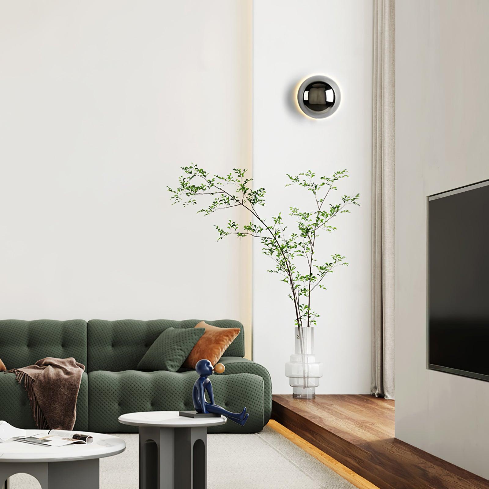 Aurum Sphere Wall Sconce - Blowlighting