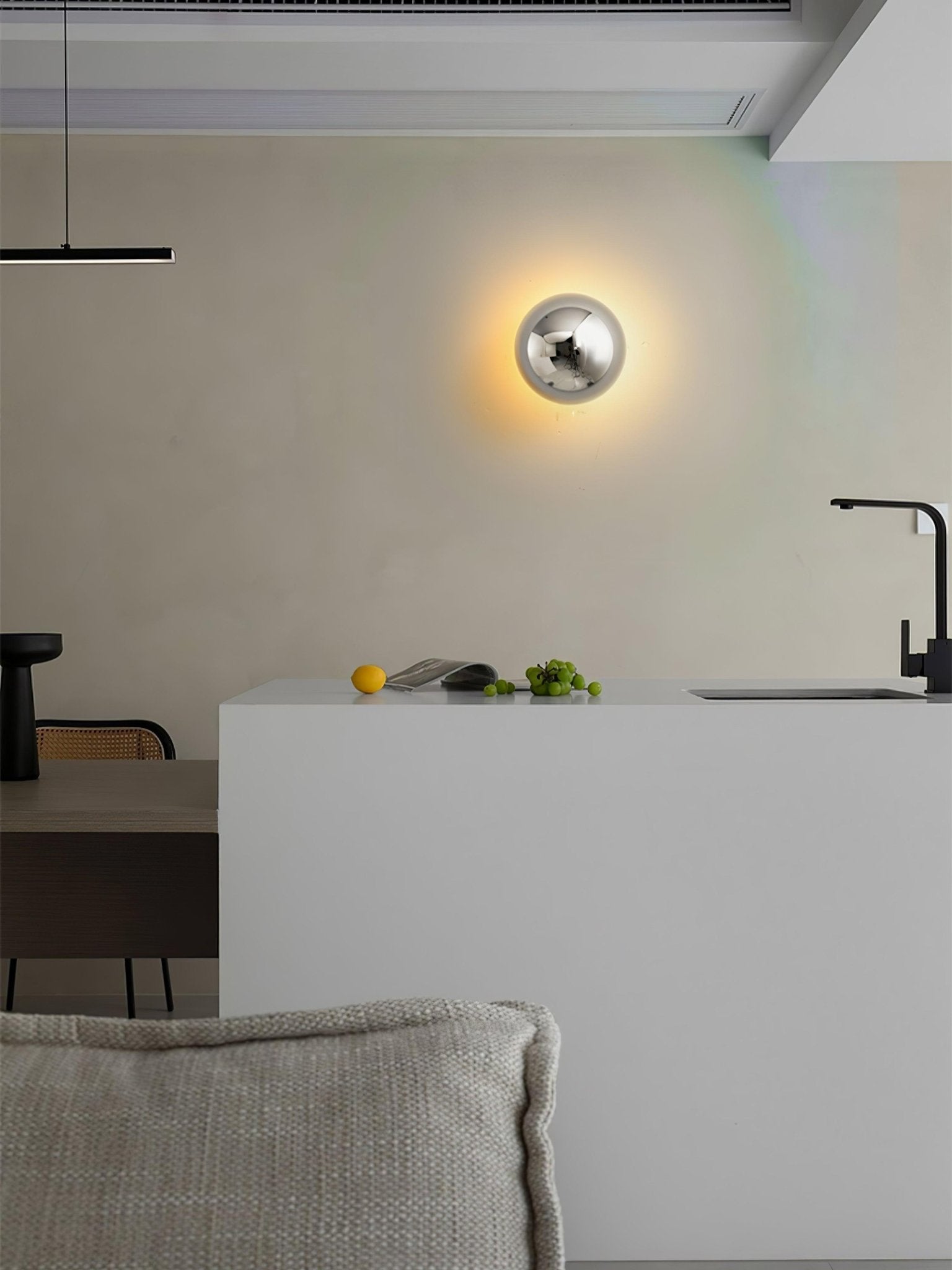 Aurum Sphere Wall Sconce - Blowlighting