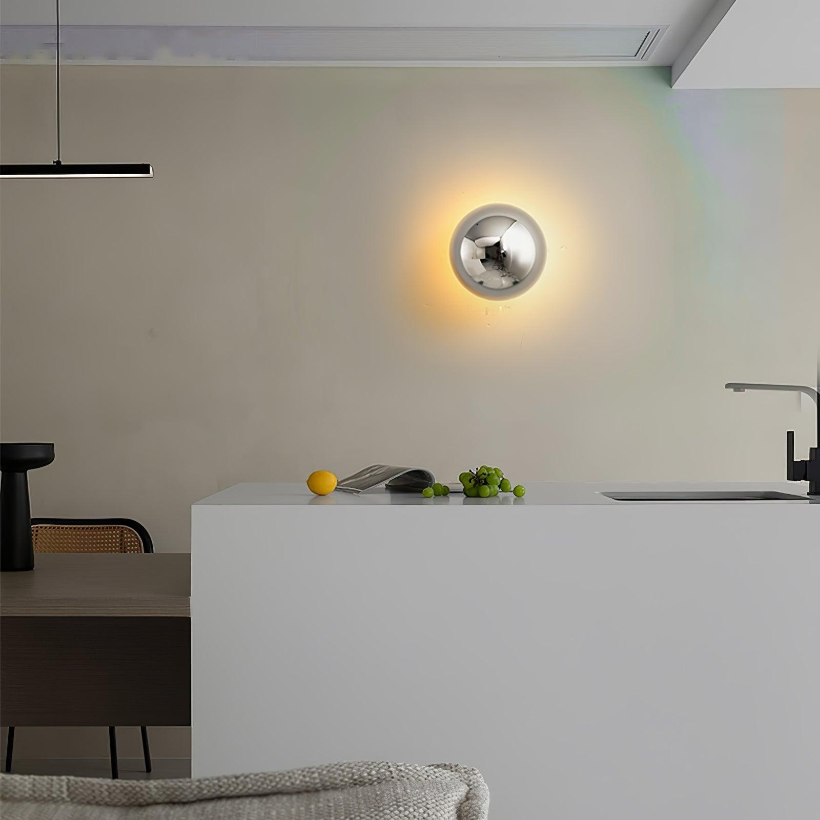 Aurum Sphere Wall Sconce - Blowlighting