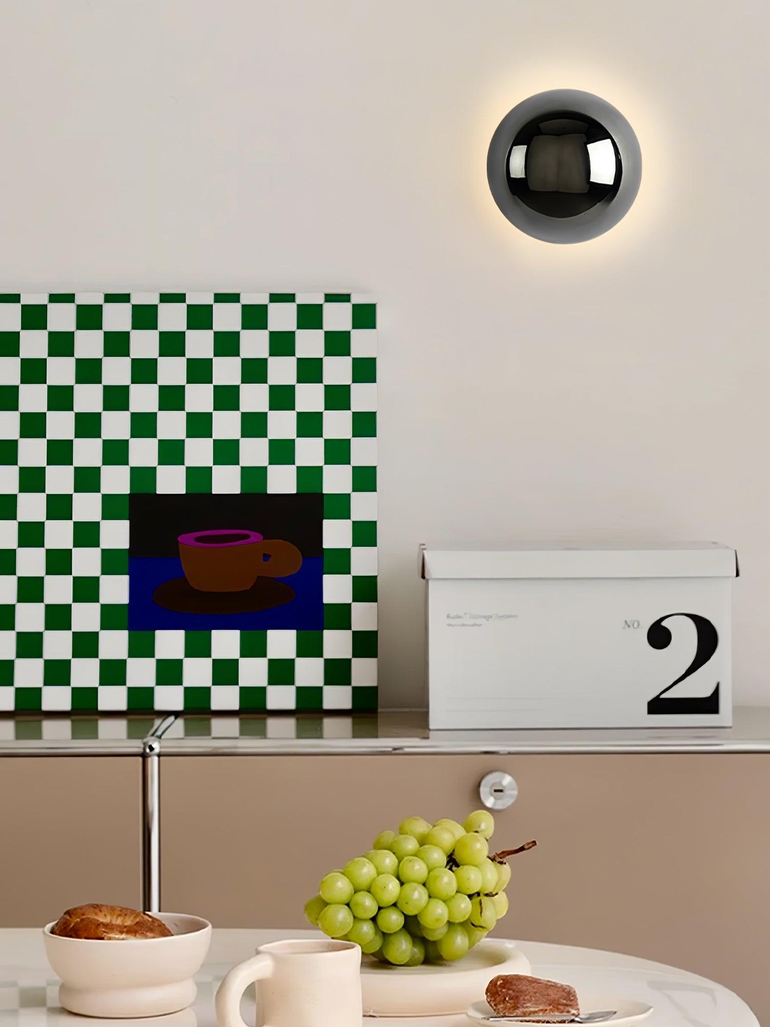 Aurum Sphere Wall Sconce - Blowlighting