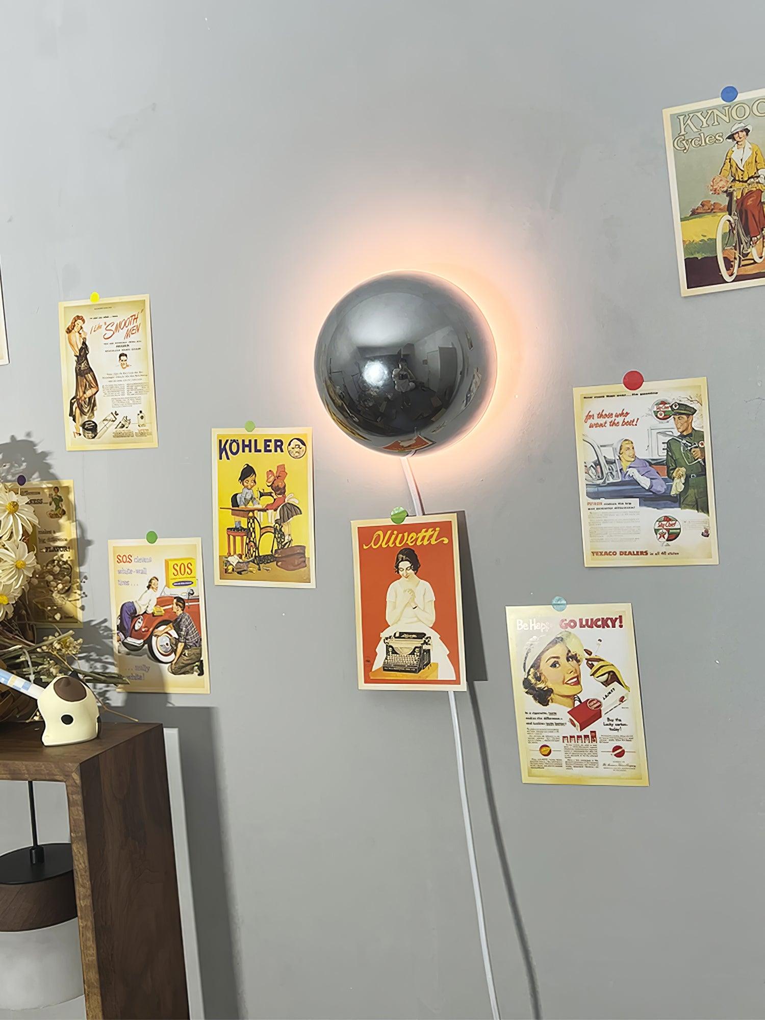 Aurum Sphere Wall Sconce - Blowlighting