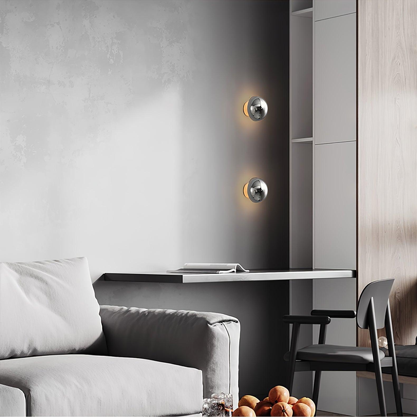 Aurum Sphere Wall Sconce - Blowlighting