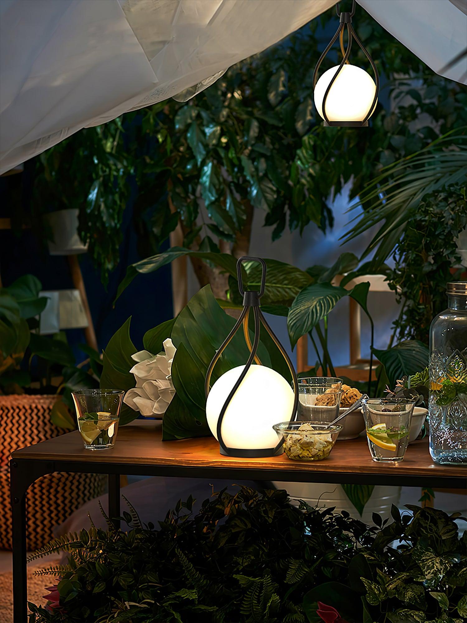 Emma Minimalist Glass Table Lamp - Blowlighting