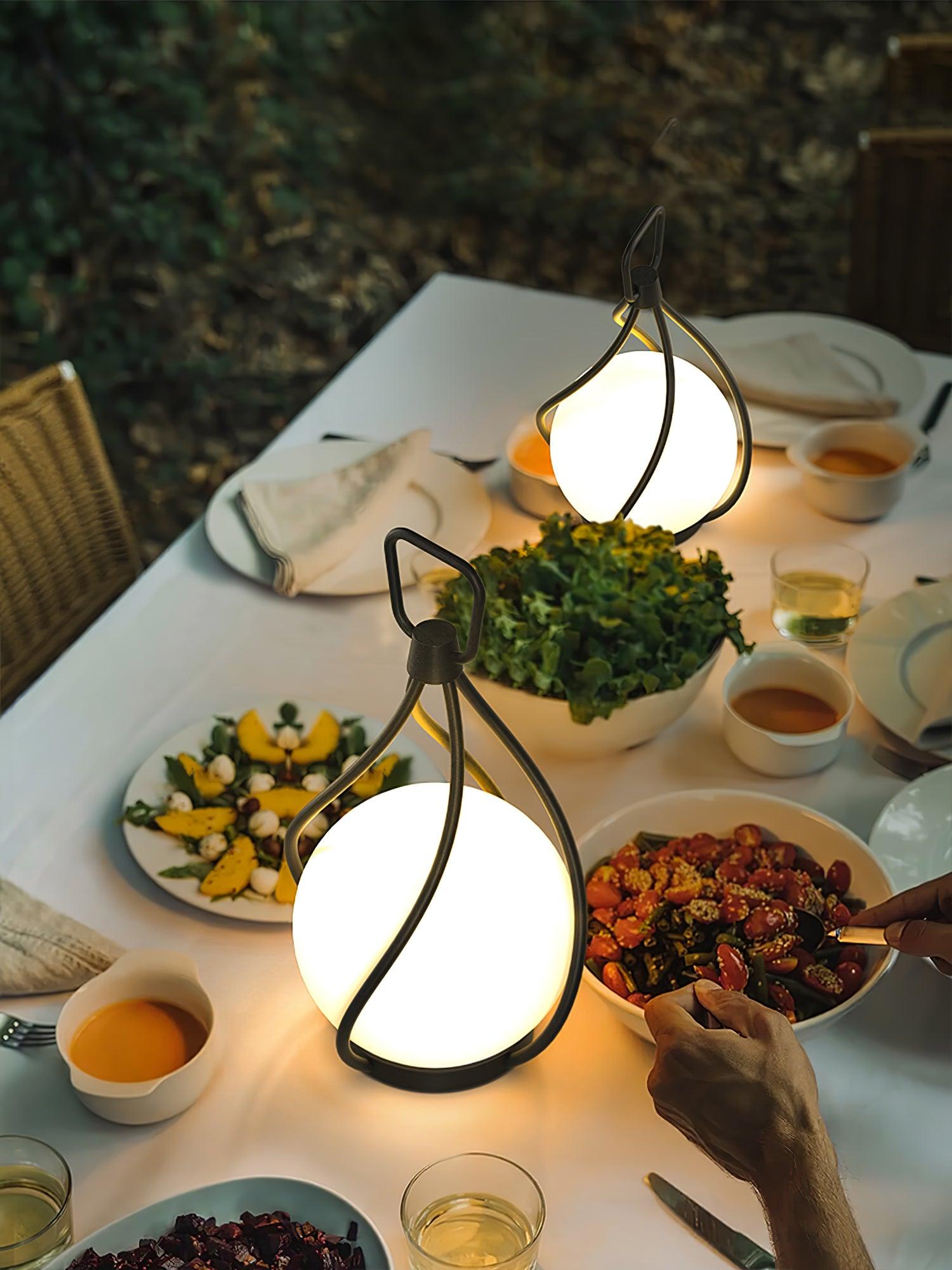 Emma Minimalist Glass Table Lamp - Blowlighting