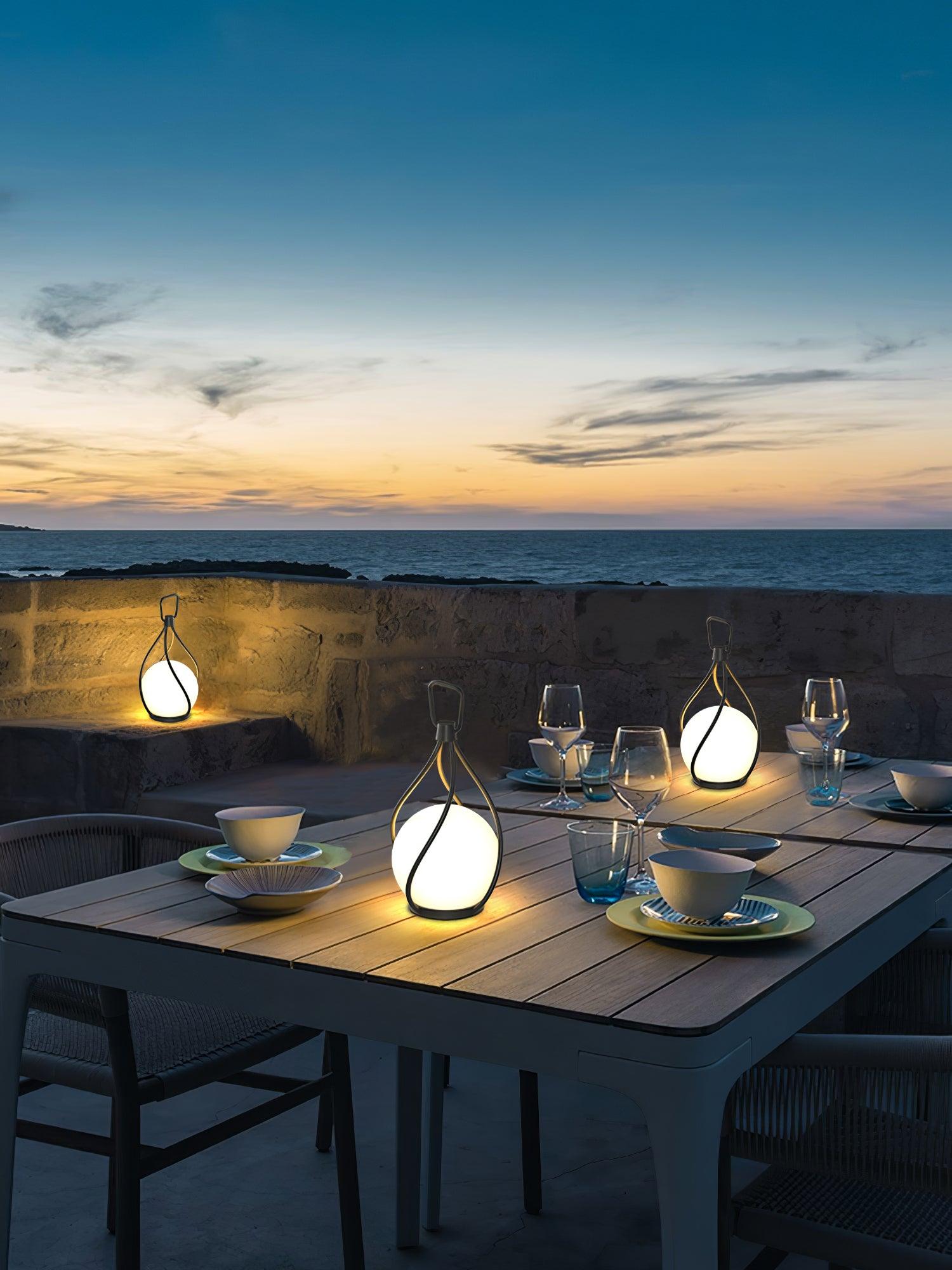 Emma Minimalist Glass Table Lamp - Blowlighting