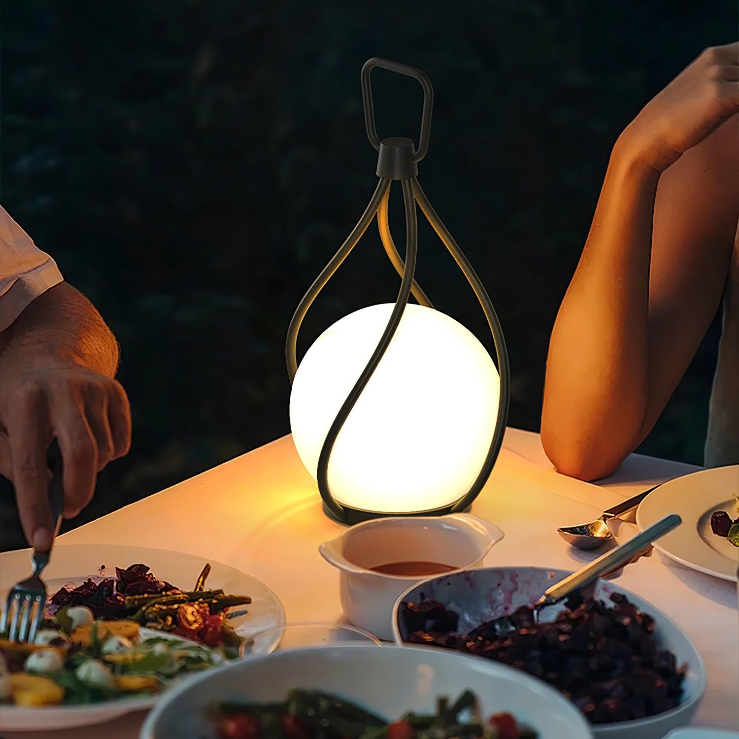 Emma Minimalist Glass Table Lamp - Blowlighting