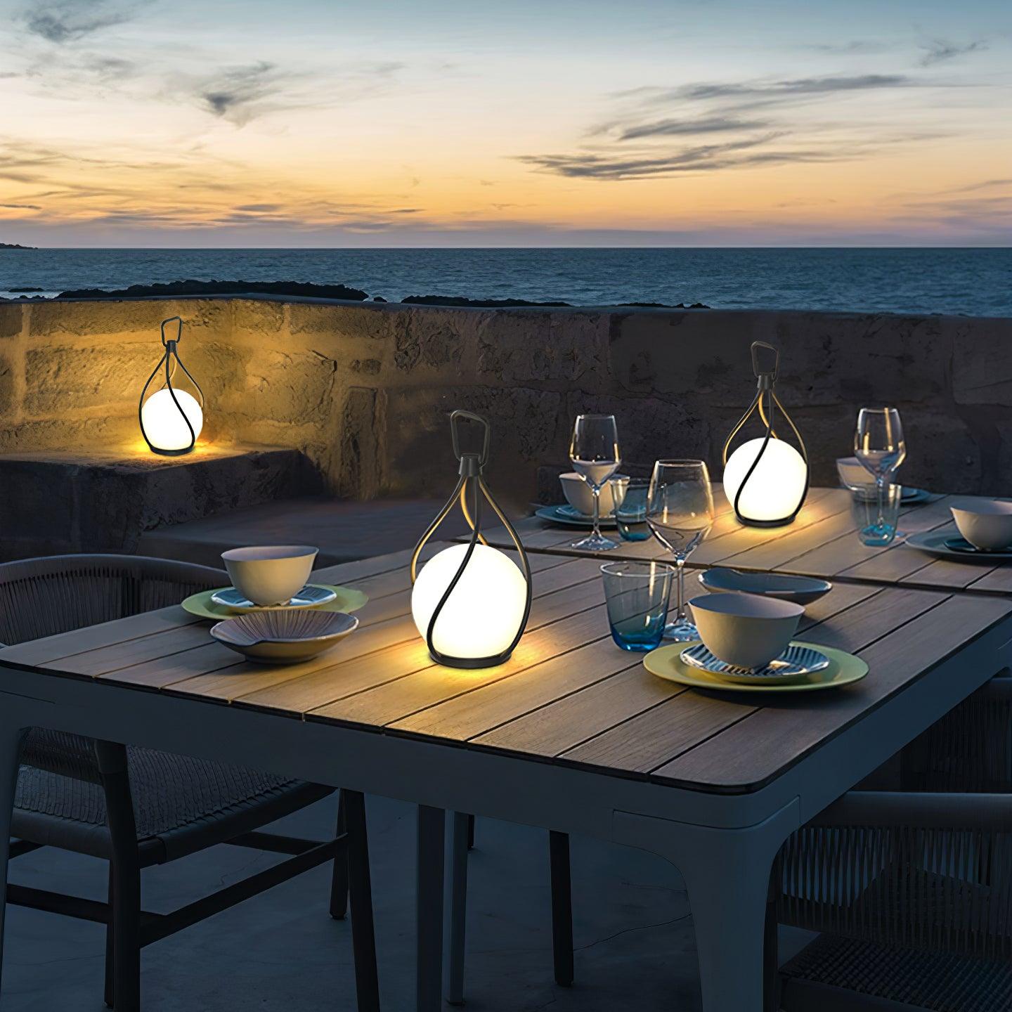Emma Minimalist Glass Table Lamp - Blowlighting