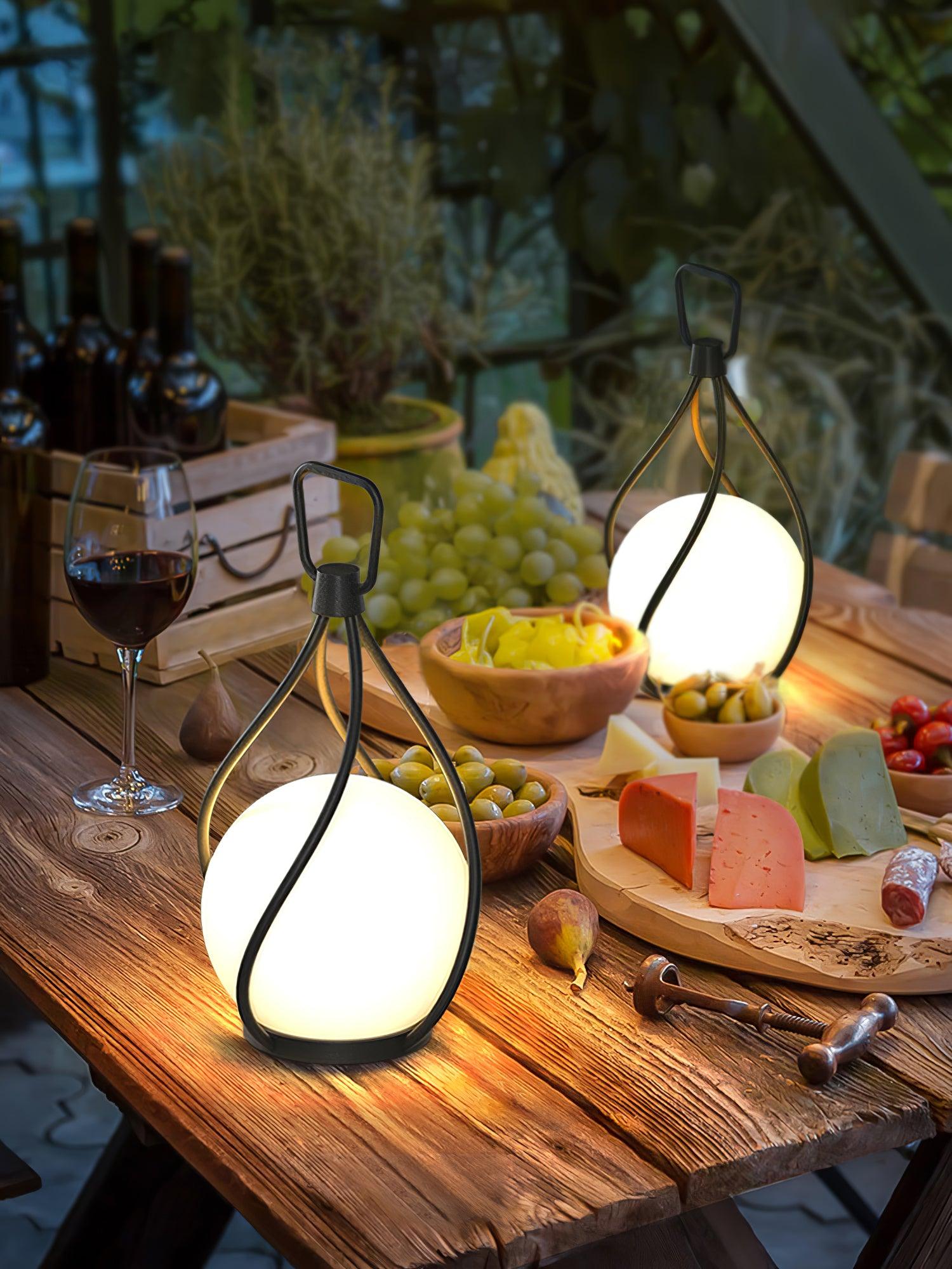 Emma Minimalist Glass Table Lamp - Blowlighting