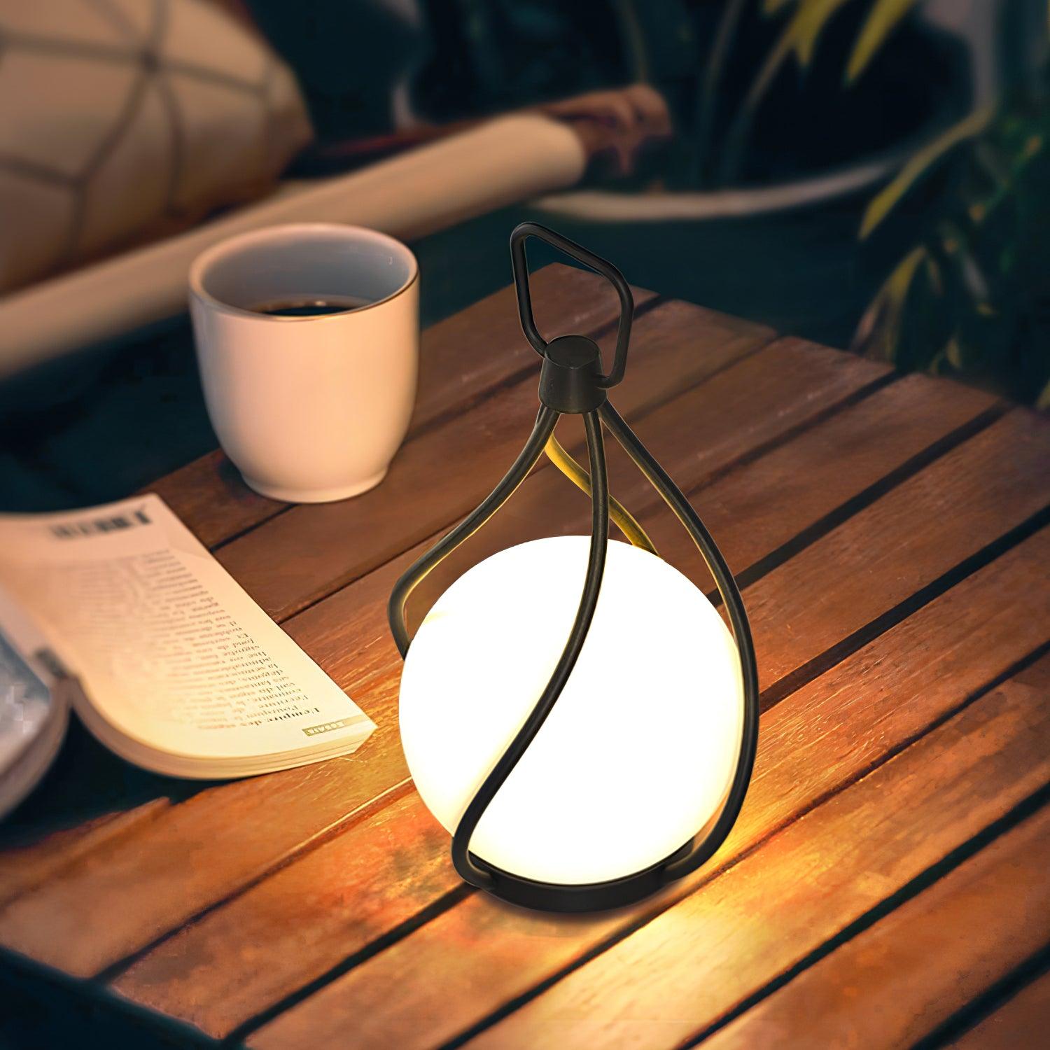 Emma Minimalist Glass Table Lamp - Blowlighting