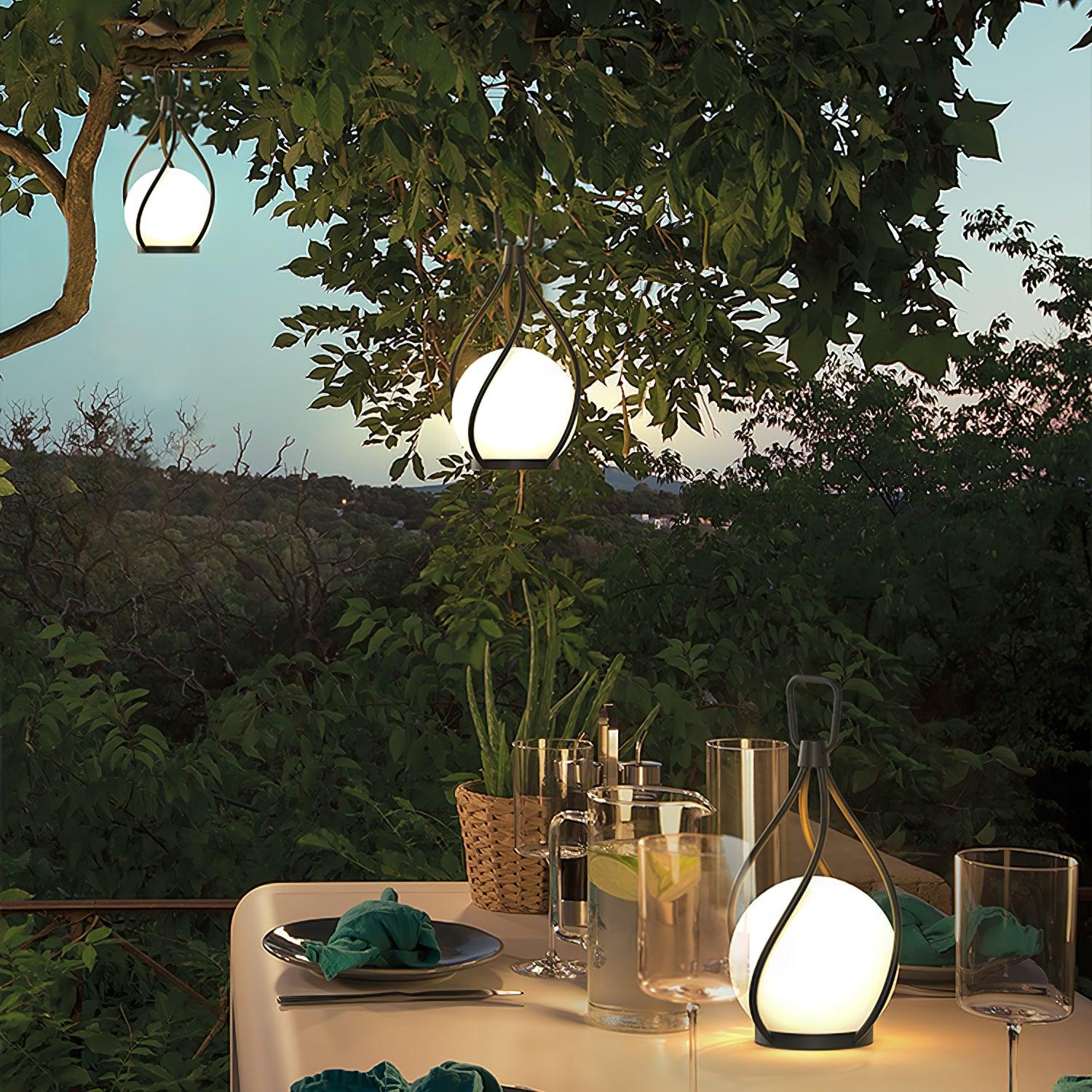 Emma Minimalist Glass Table Lamp - Blowlighting