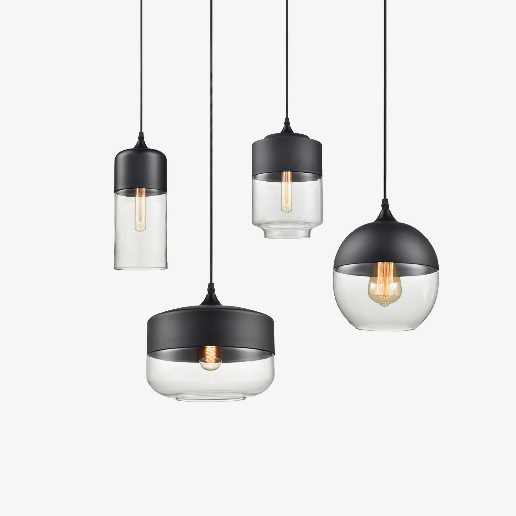 Eclisse Quartet Pendant Lamp - Blowlighting