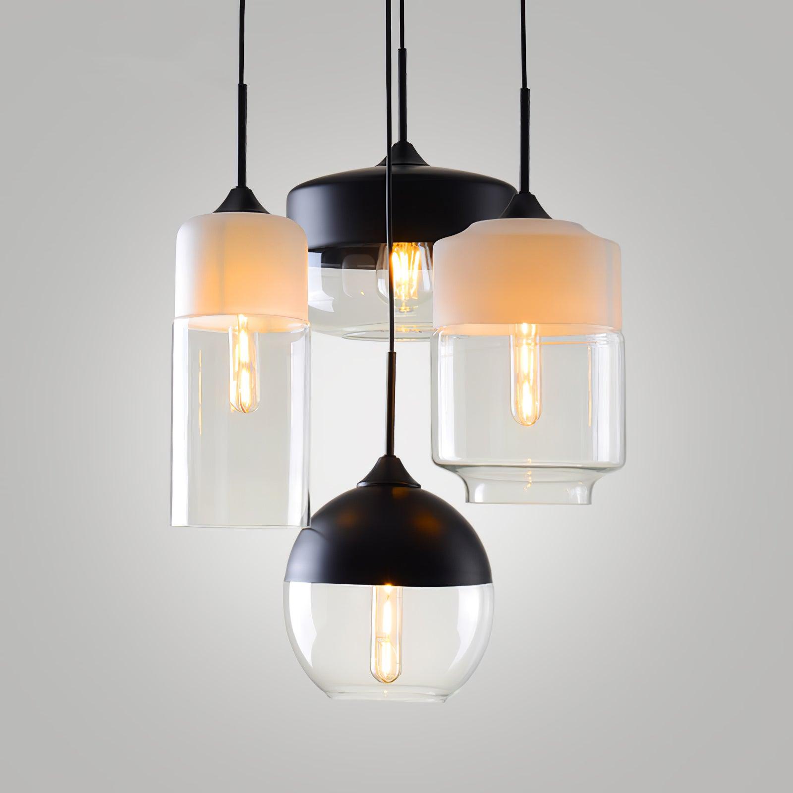 Eclisse Quartet Pendant Lamp - Blowlighting