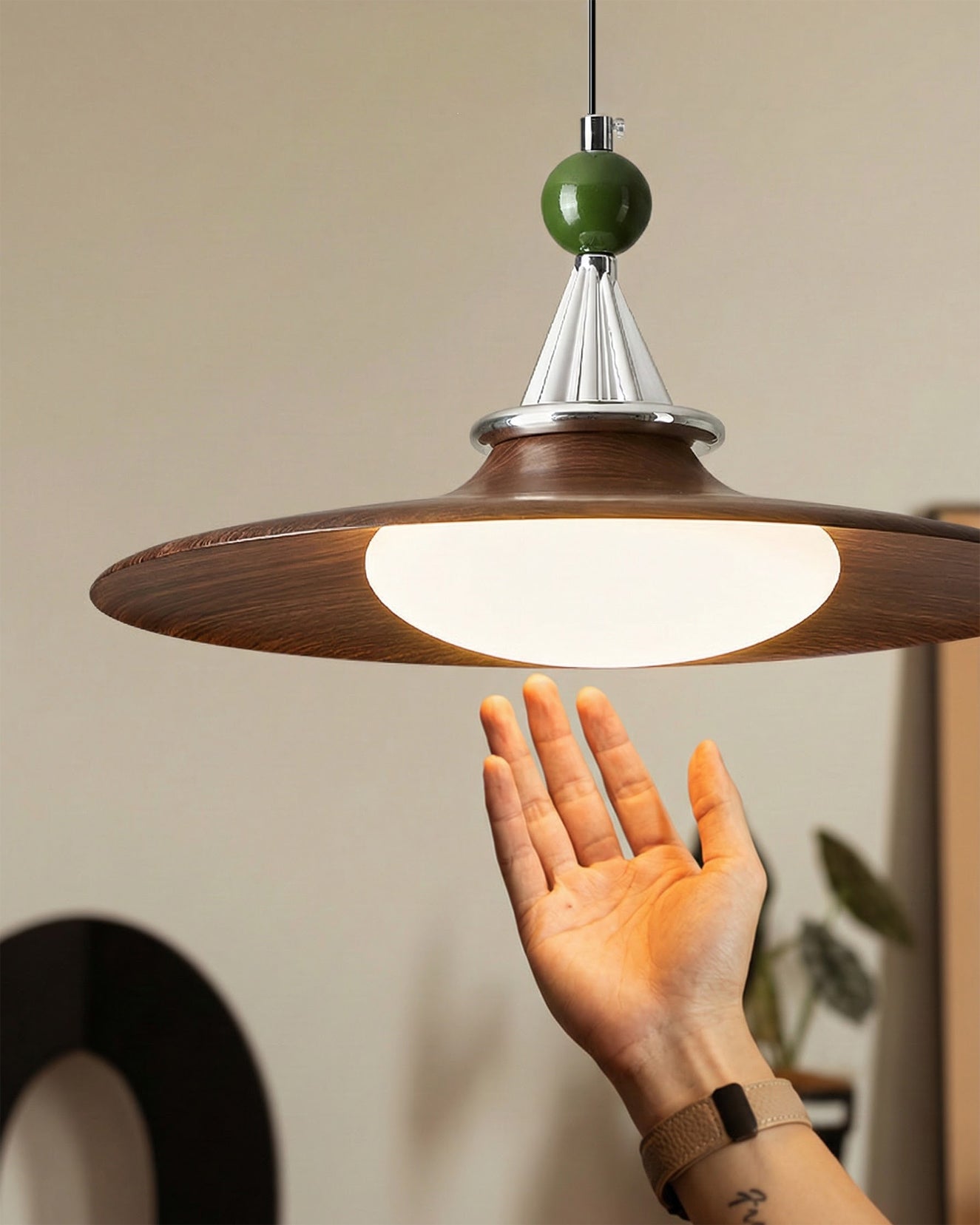 Eden Wabi-Sabi Metal Pendant Light